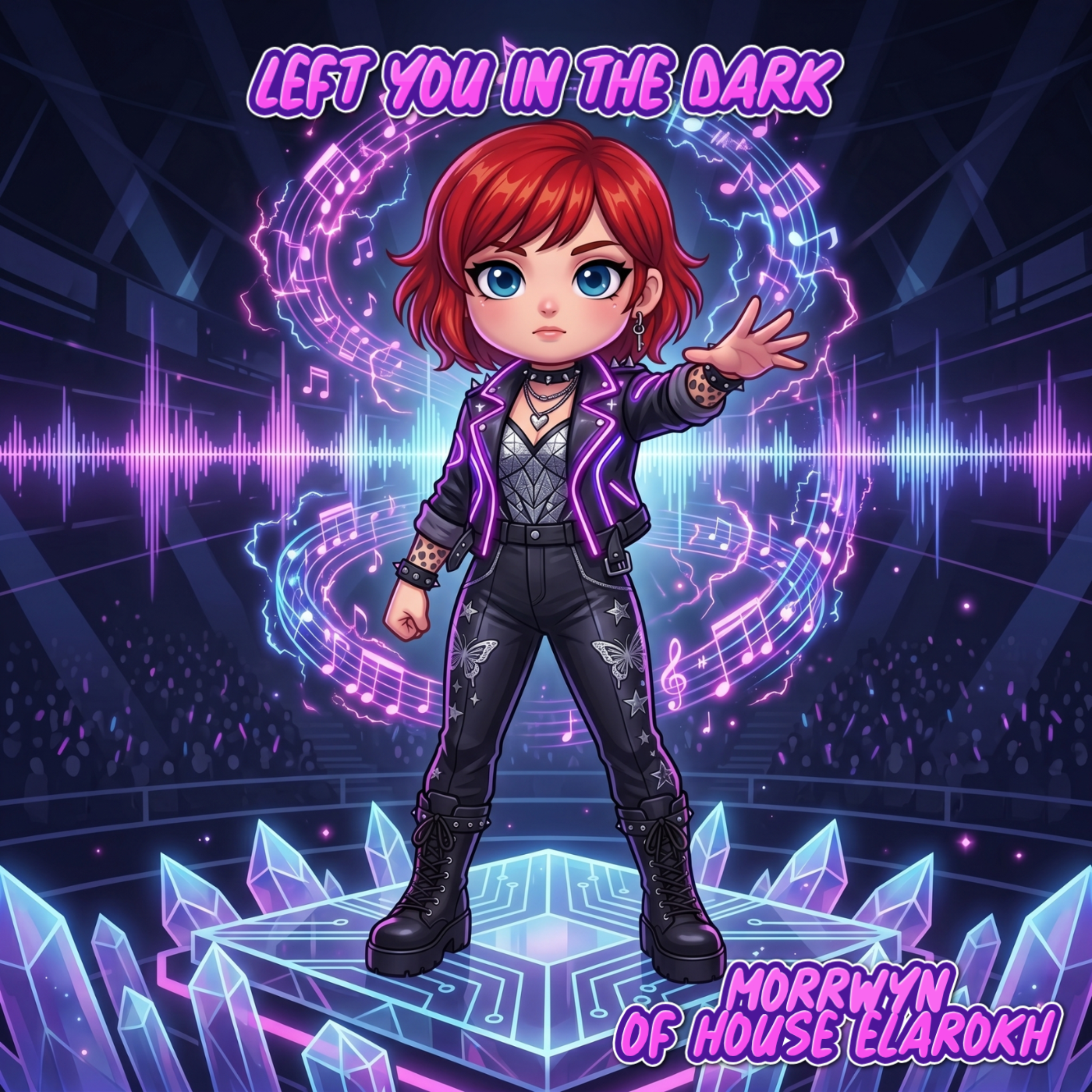 Left You In The Dark by morrwyn of House Elarokh cover art
