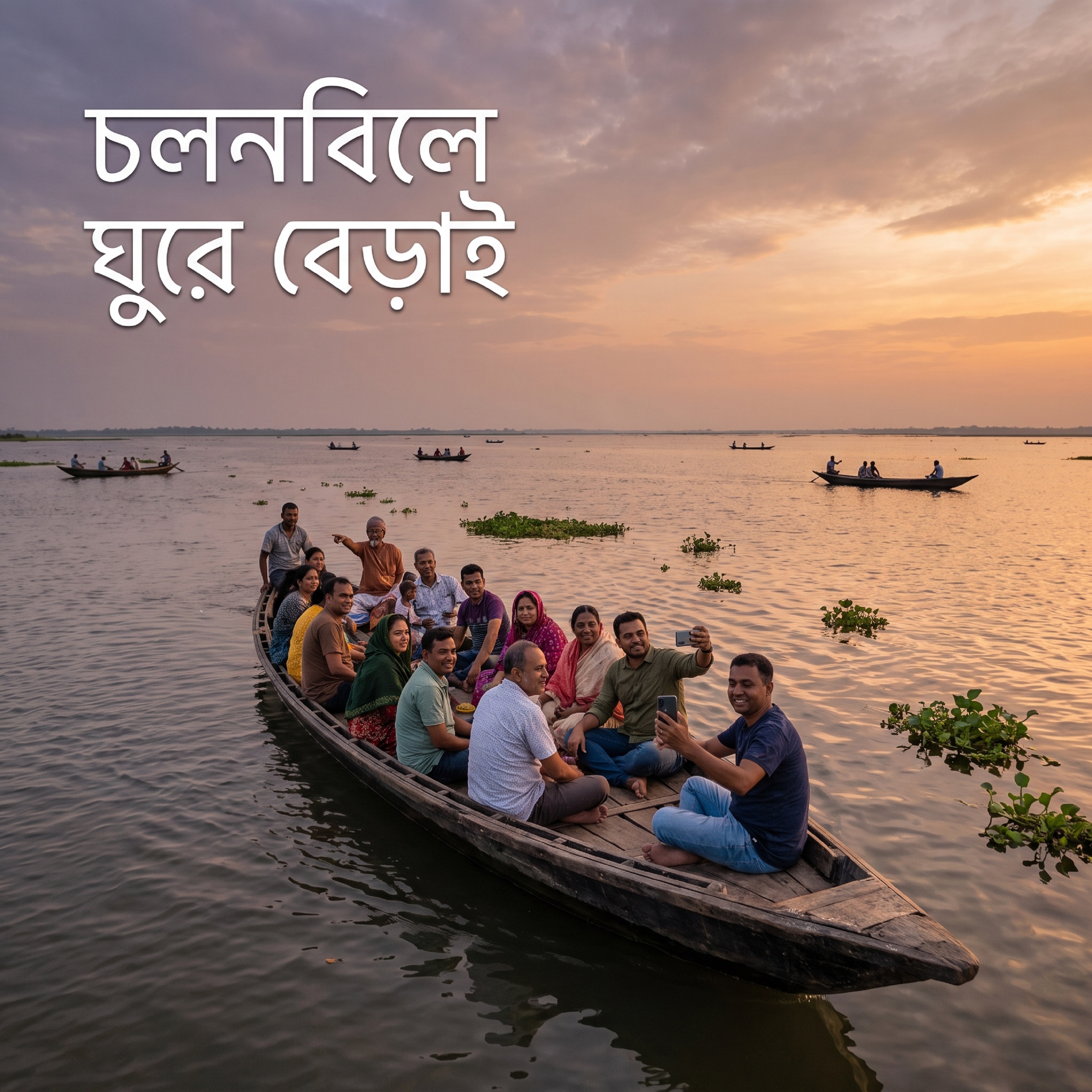 চলনবিলে ঘুরে বেড়াই by Anas Nabi cover art