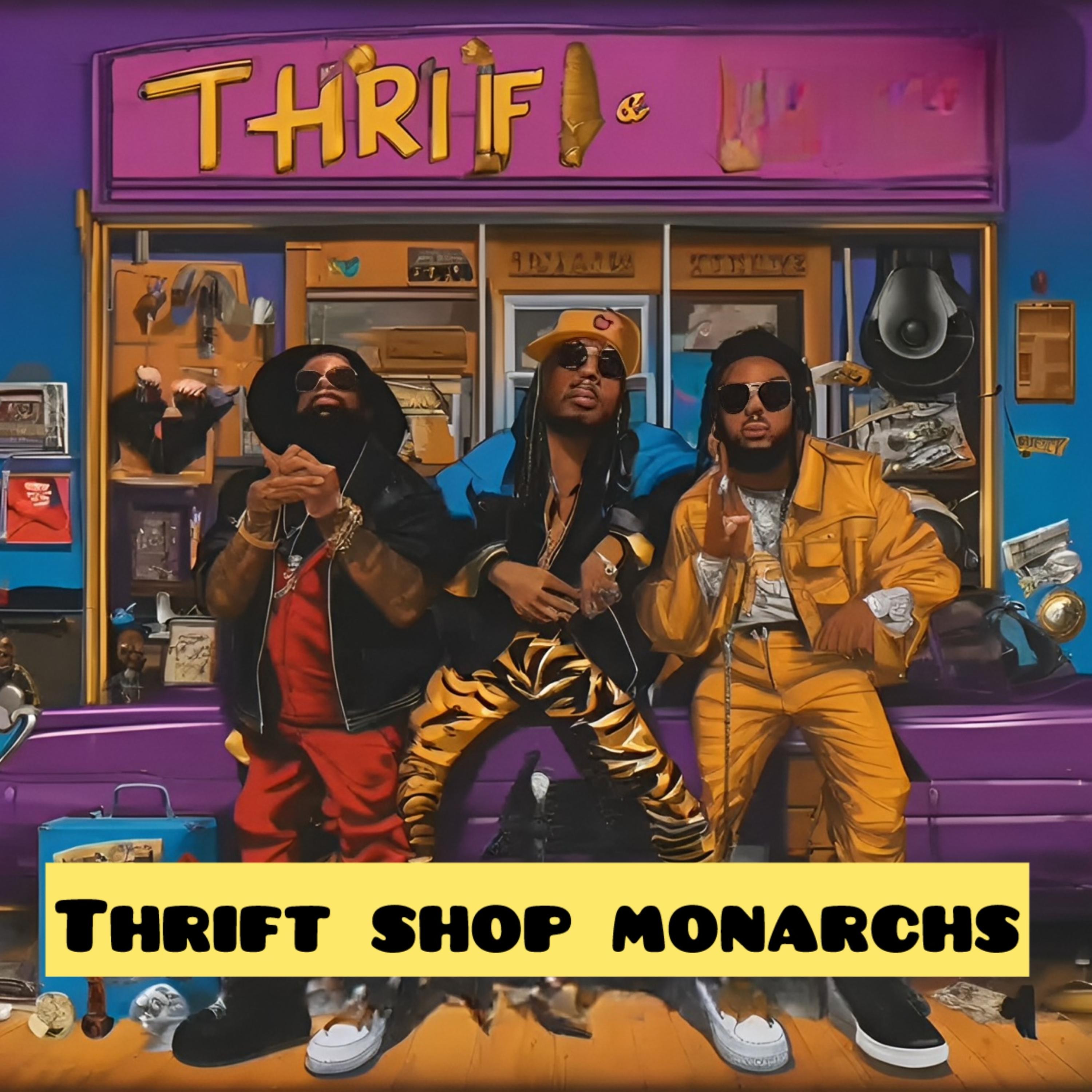 Thrift Shop Monarchs artwork