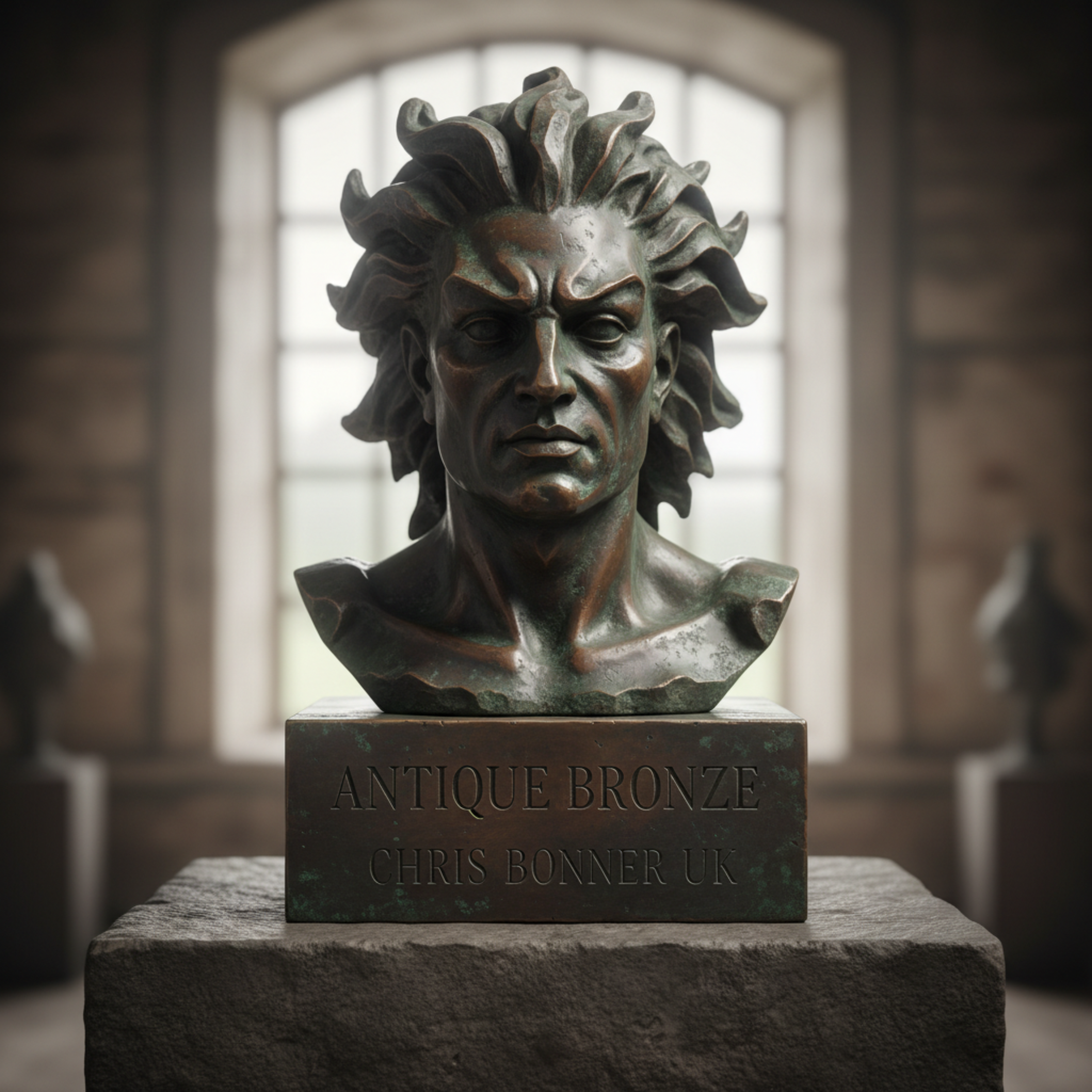 Antique Bronze by Chris Bonner UK cover art