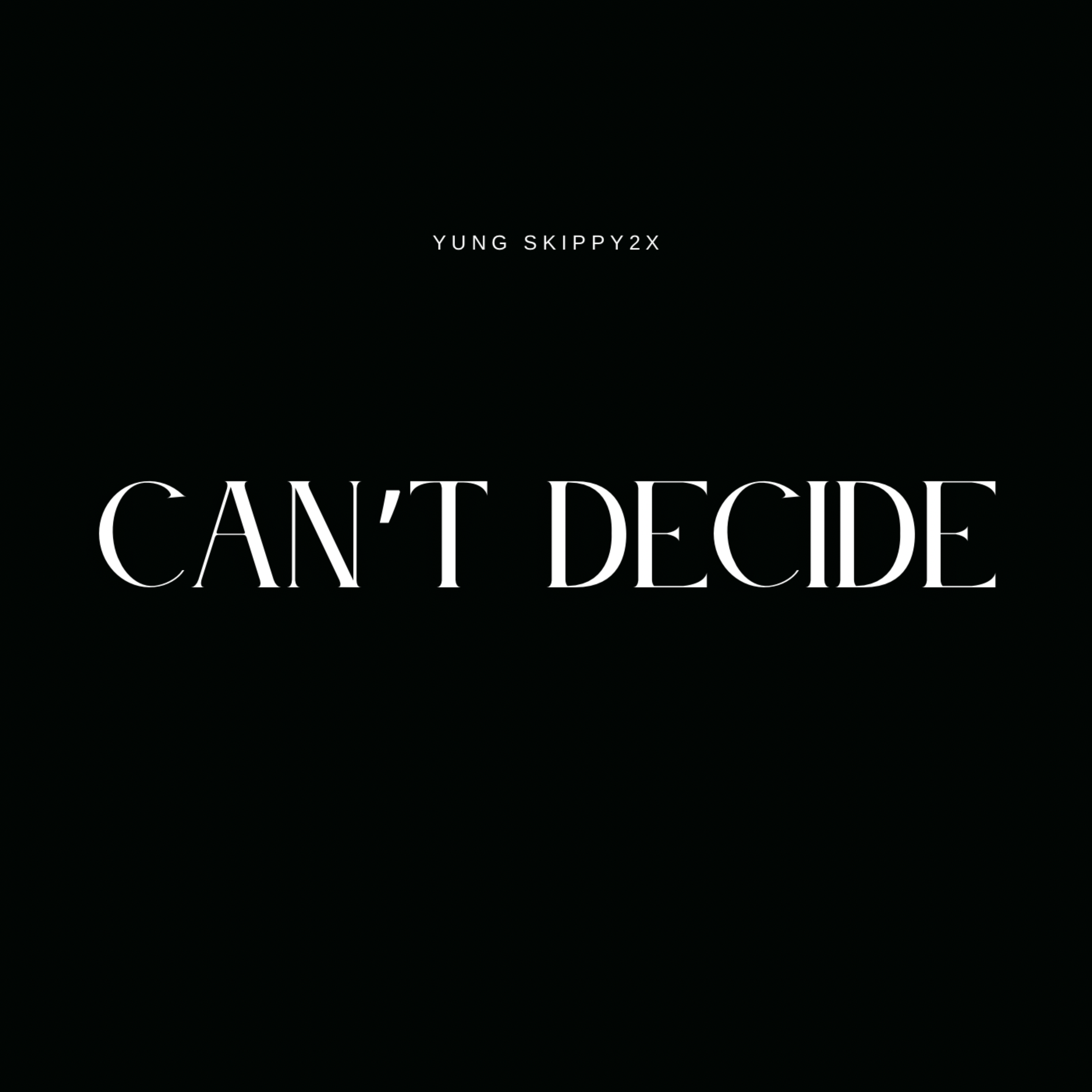Can’t Decide artwork
