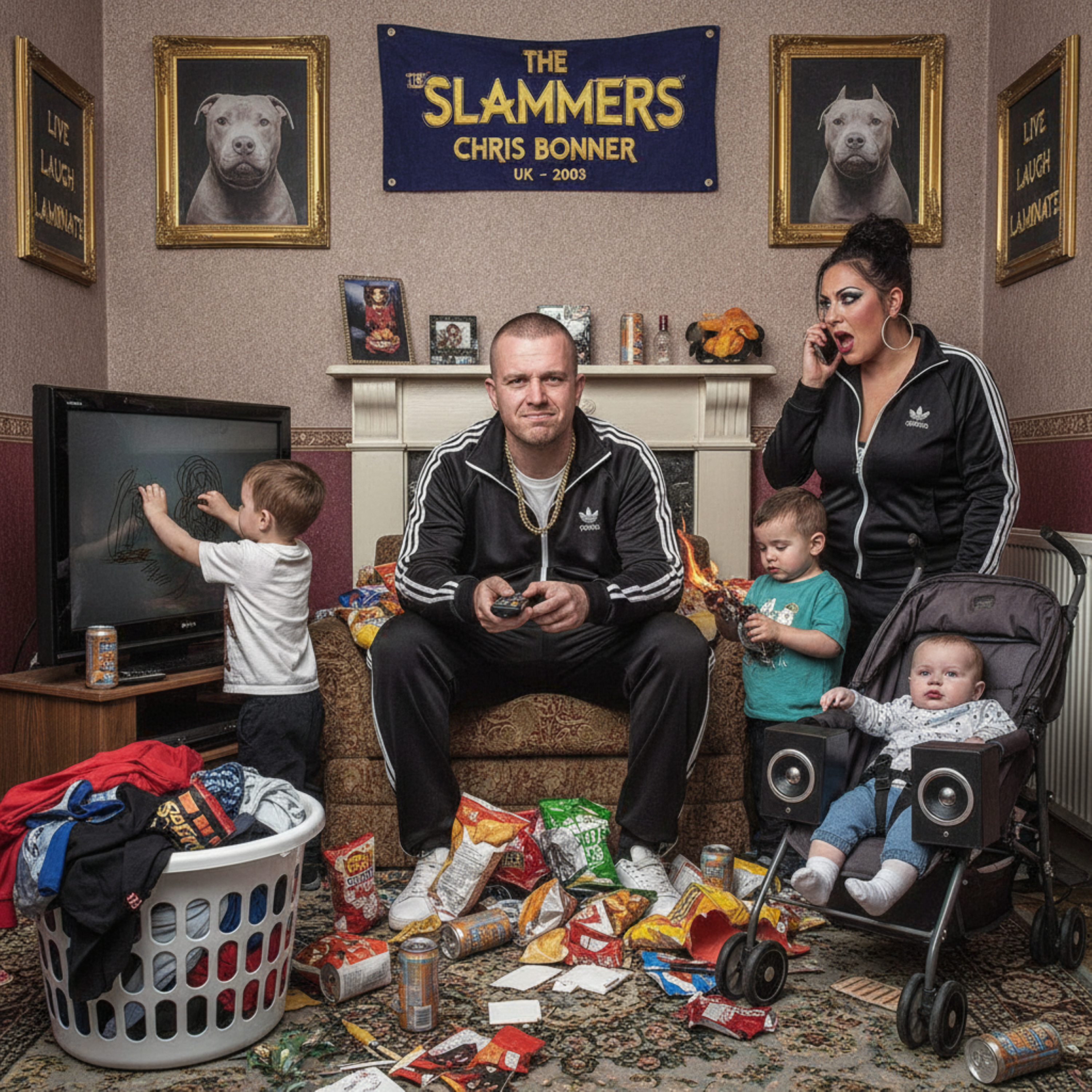 The Slammers by Chris Bonner UK cover art