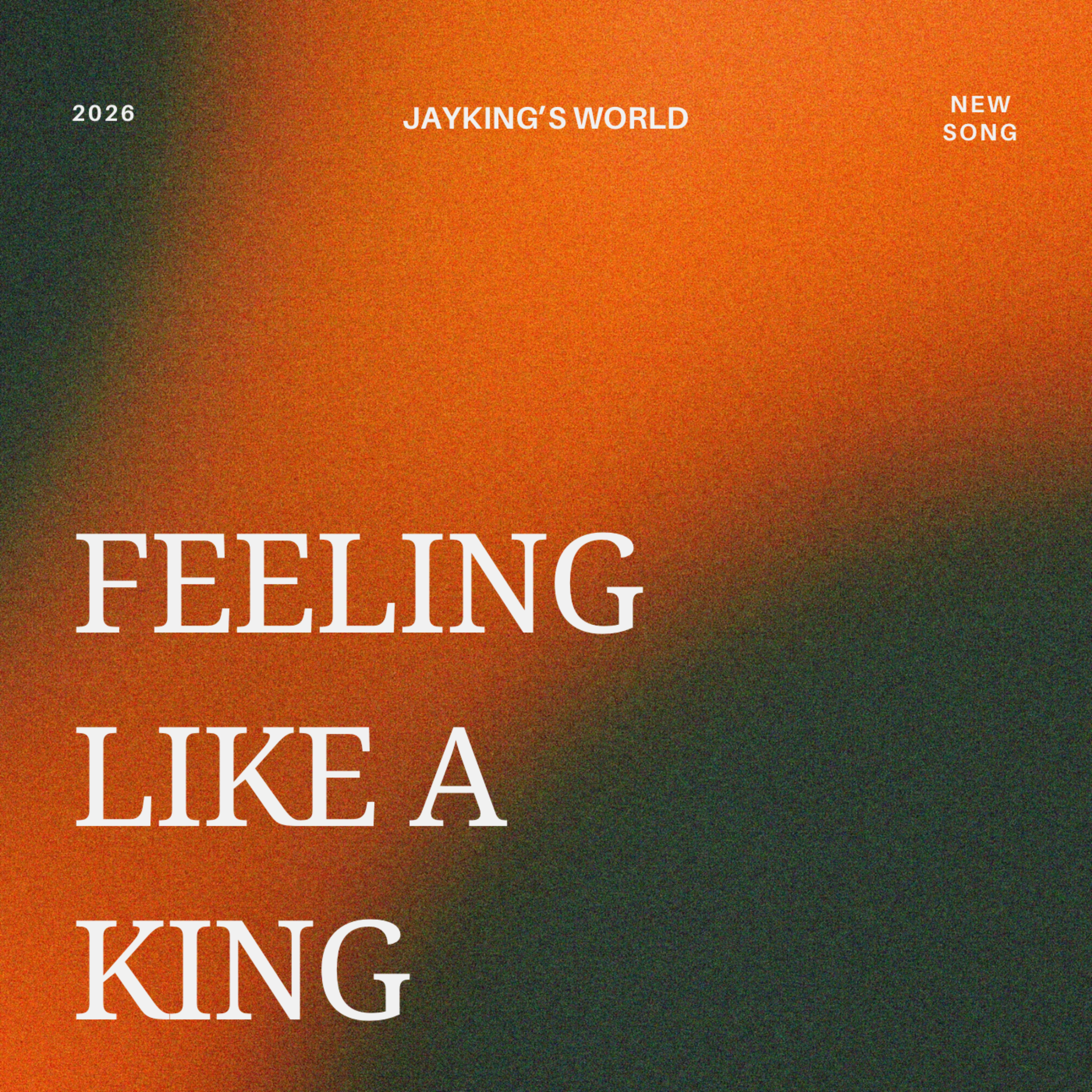 Feeling like a king artwork