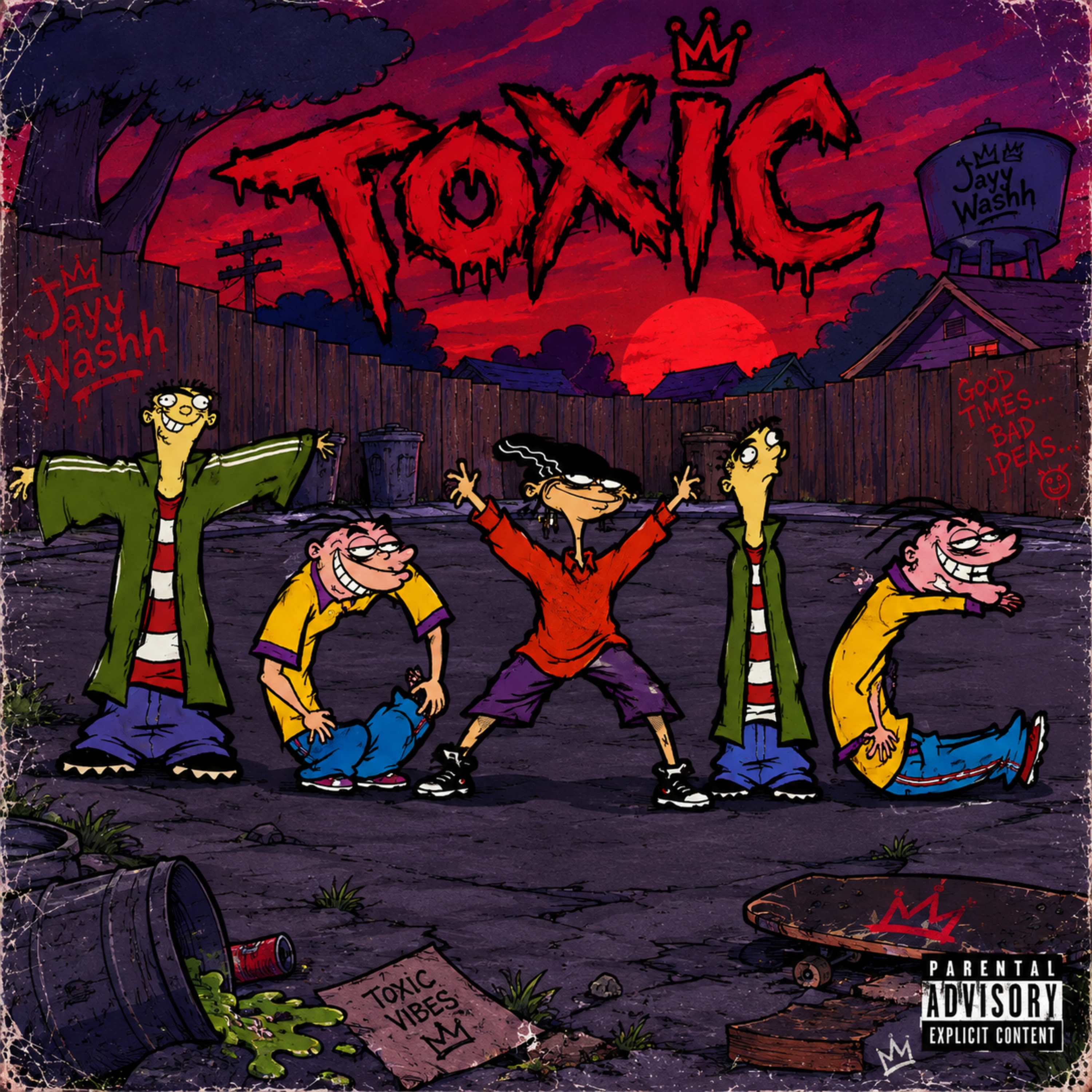Toxic by Jayy Washh cover art