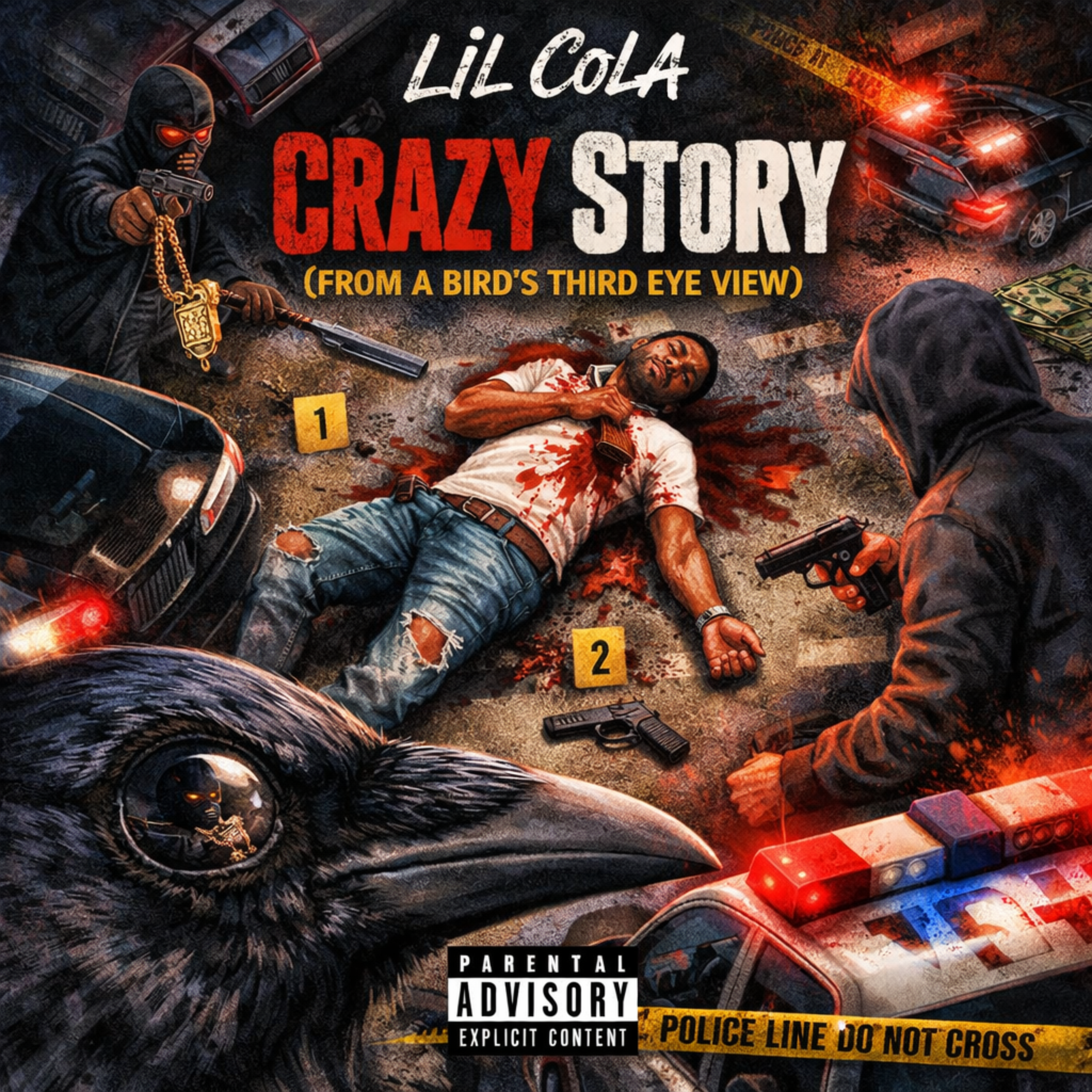 Crazy story (From A birds A third Eye View) by Lil Cola cover art