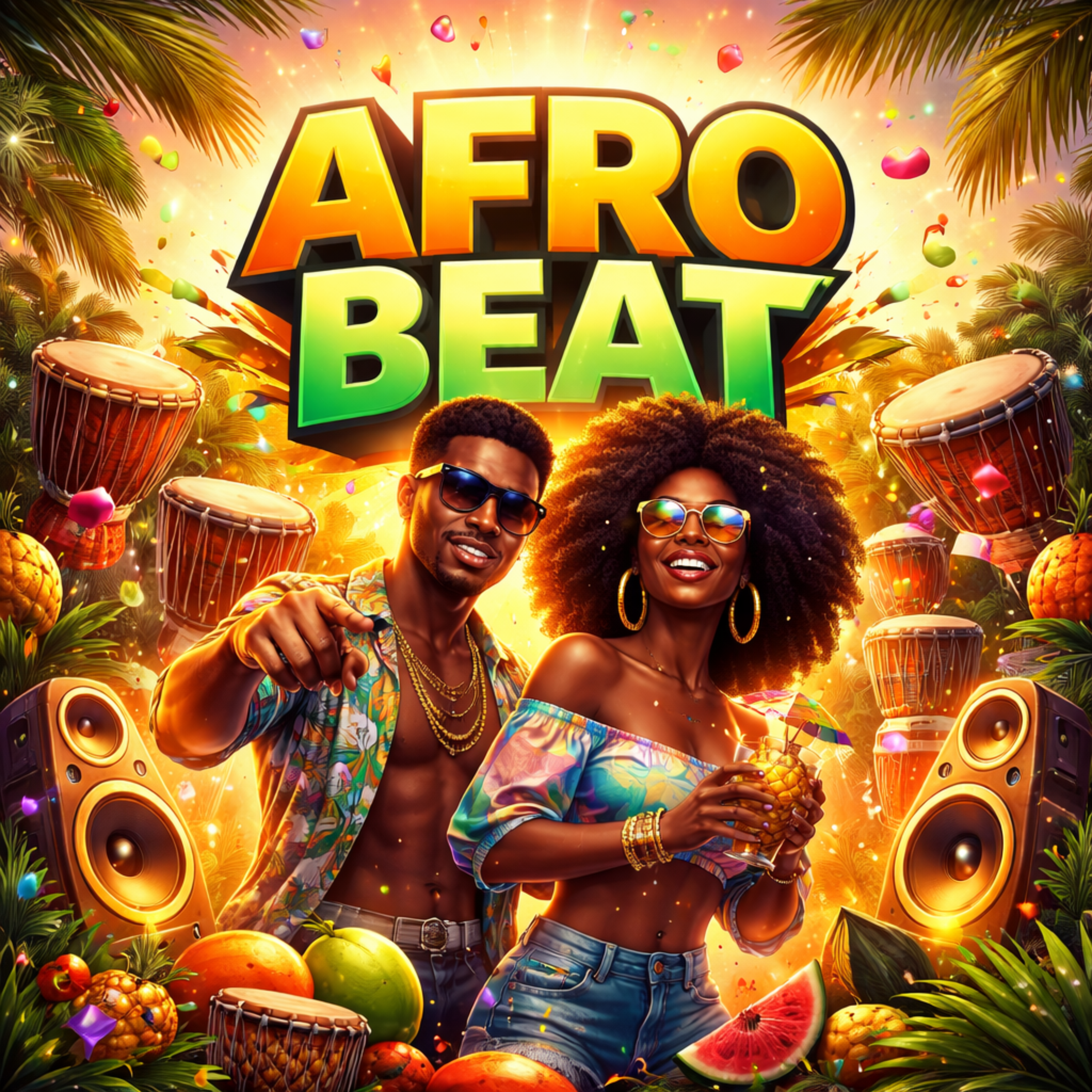 afro beat- move your soul artwork