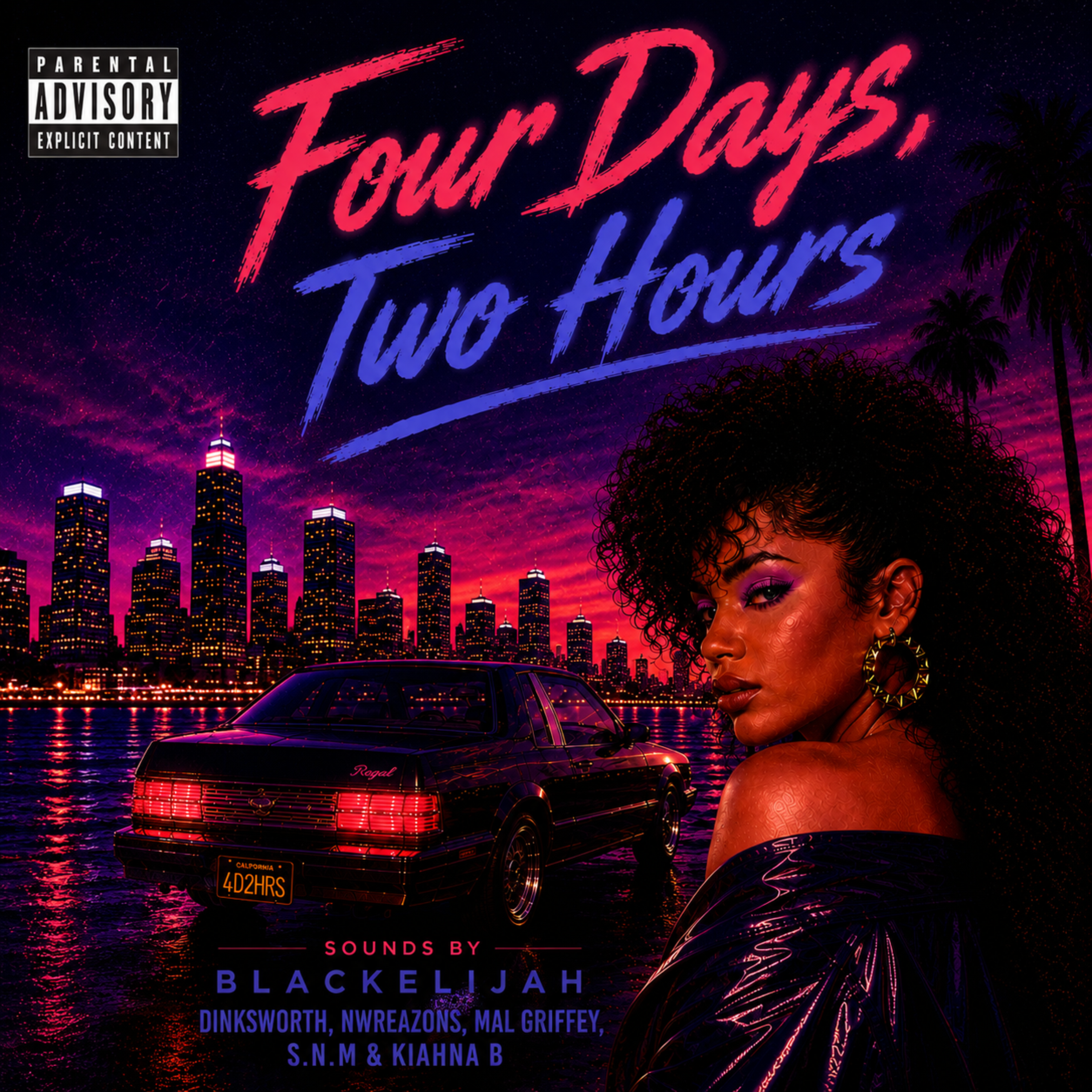 Four Days Two Hours by Blackelijah cover art