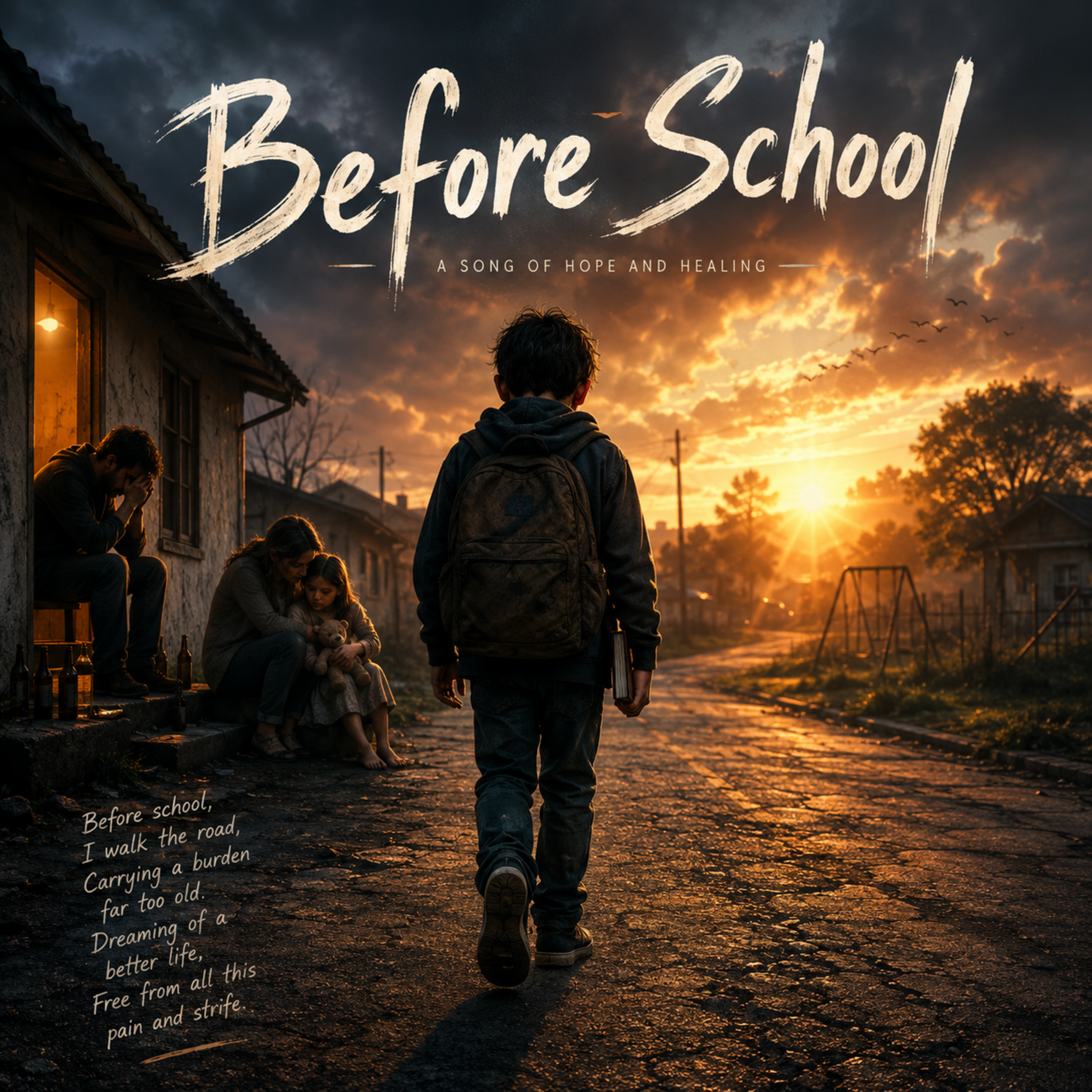 Before School by Roshan Wishwajith cover art