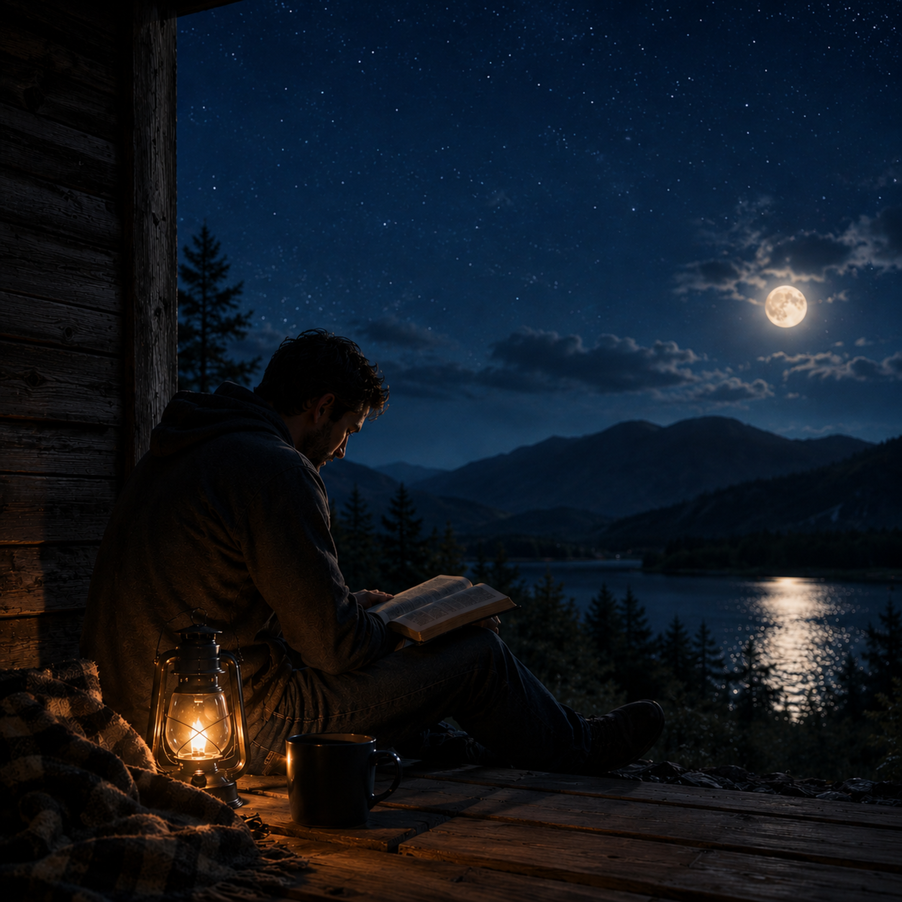 Peace In The Night by Ronald Fortner cover art