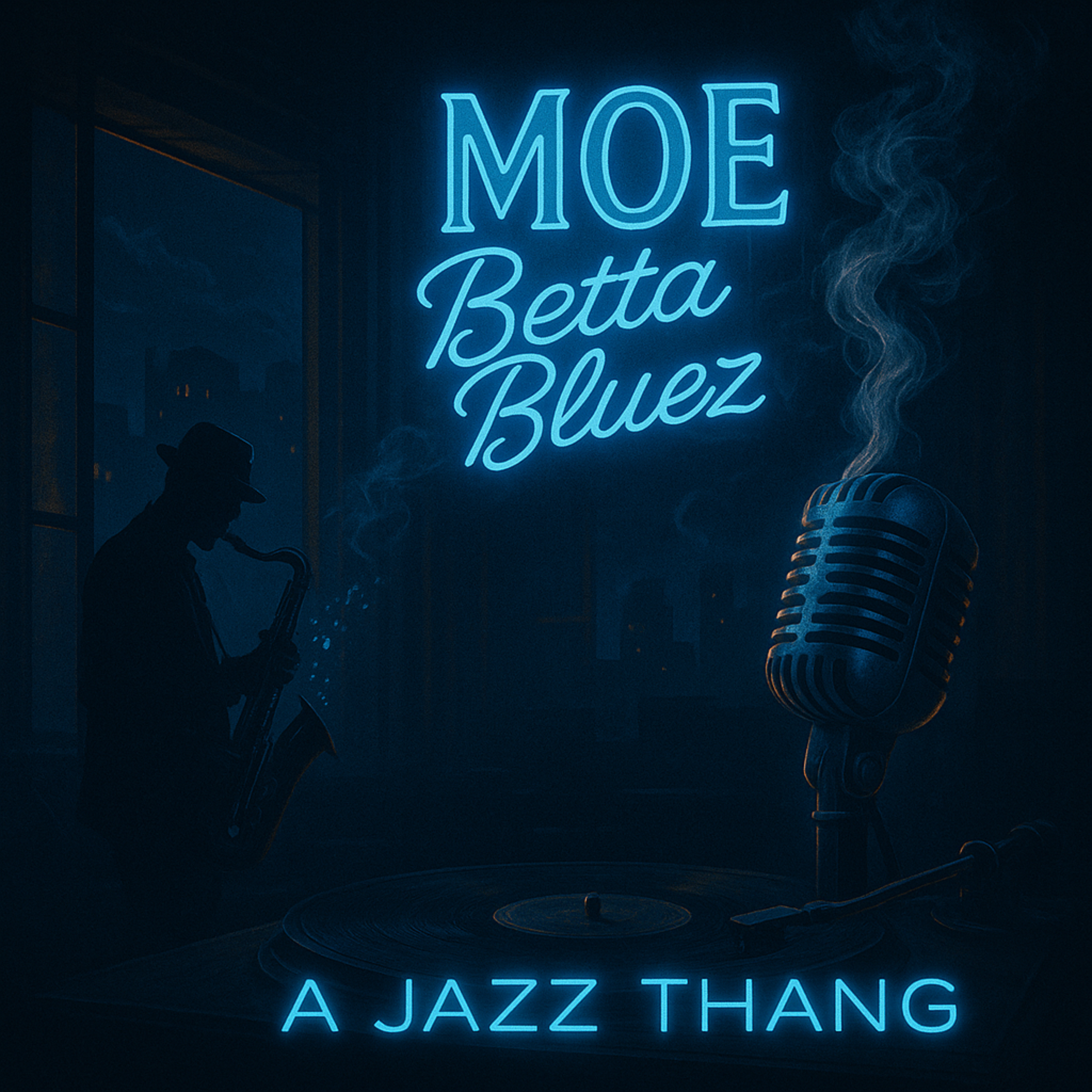 MOE Betta Bluez A Jazz Thang by Morealla cover art