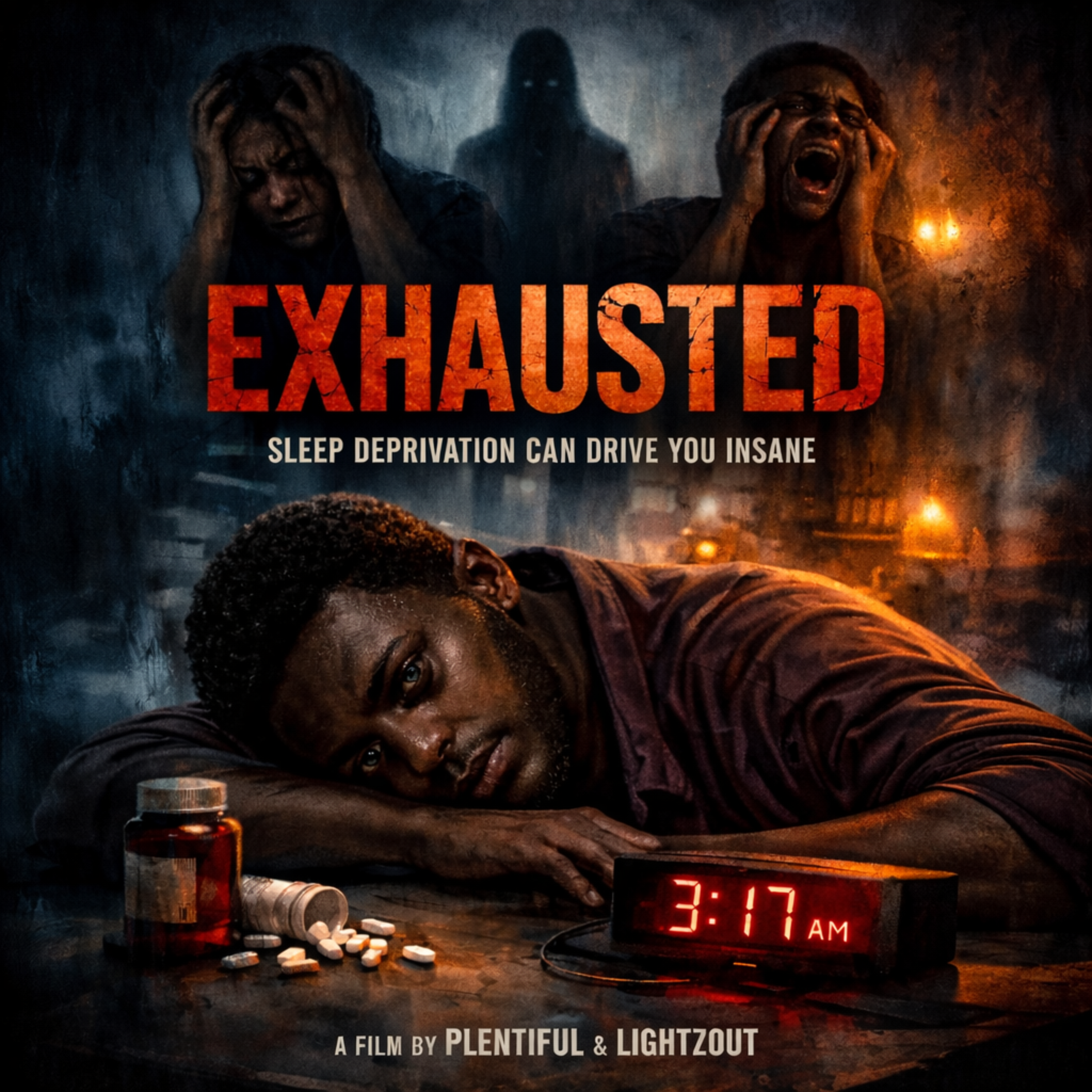Exhausted artwork