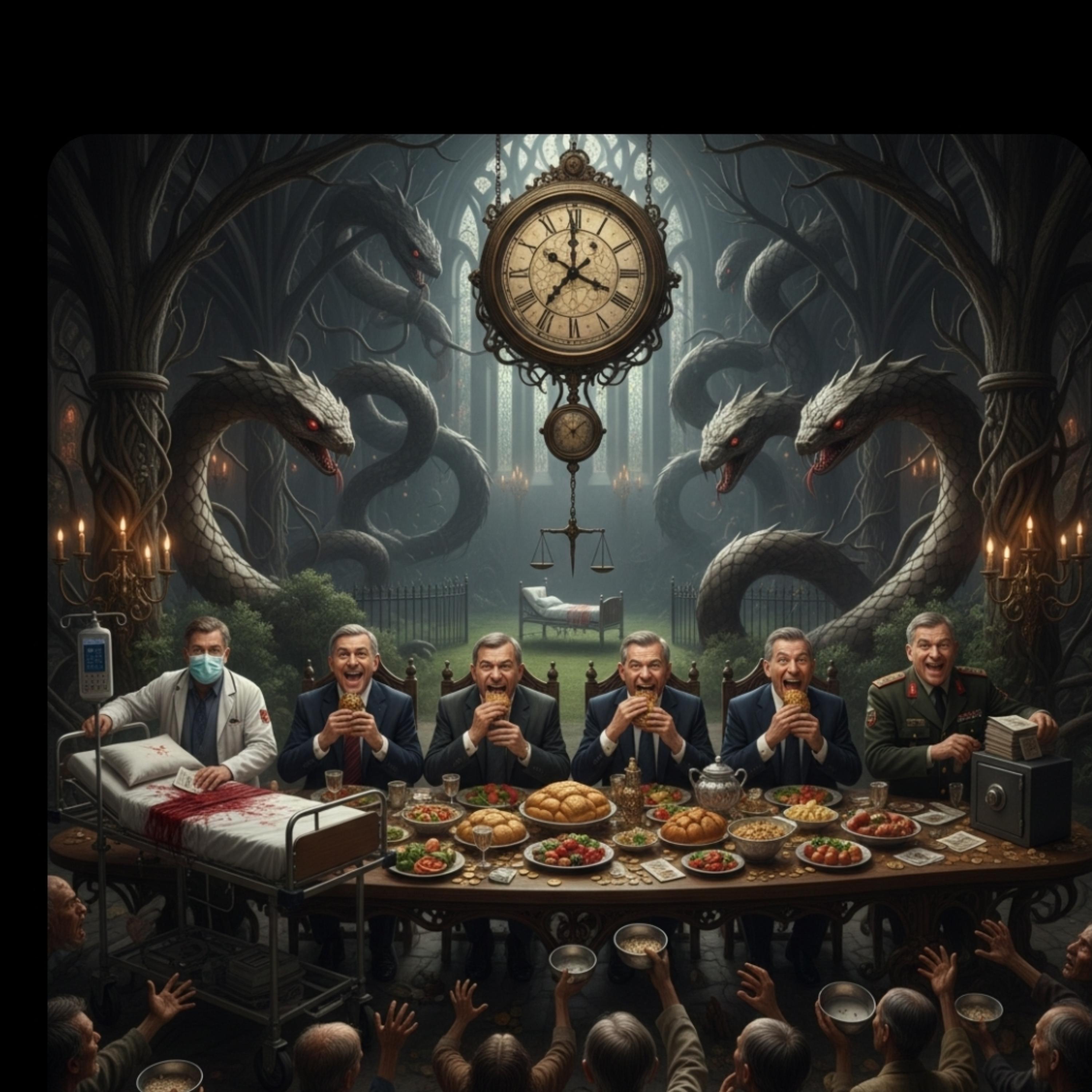 Banquete dos corruptos. artwork