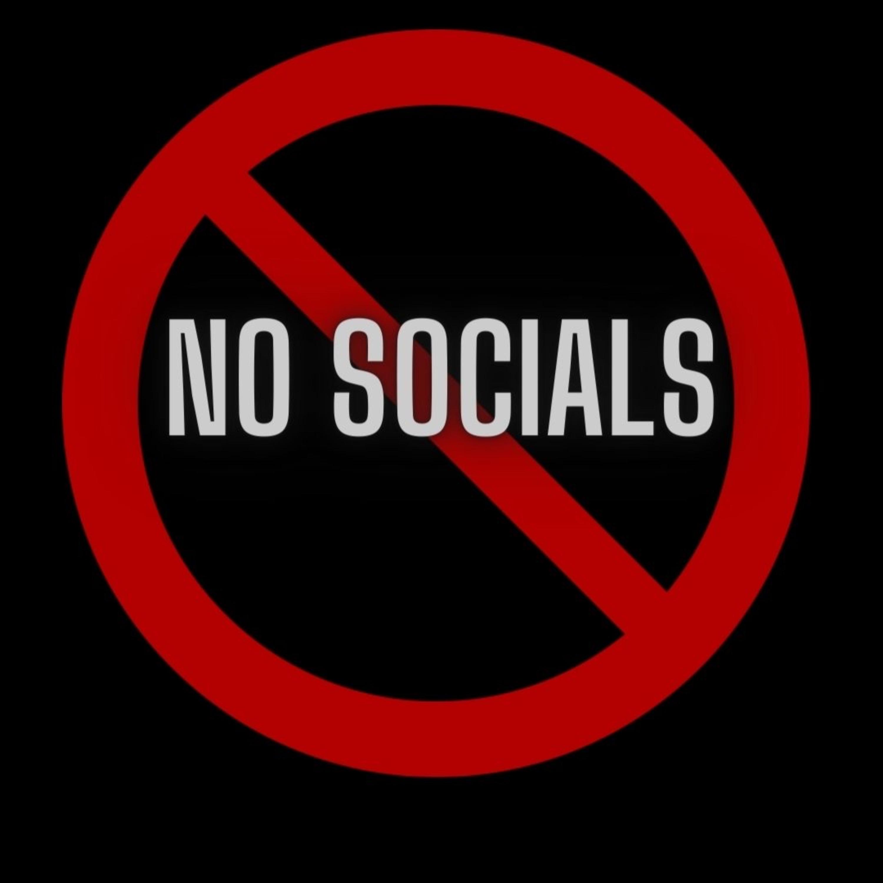 No Socials artwork