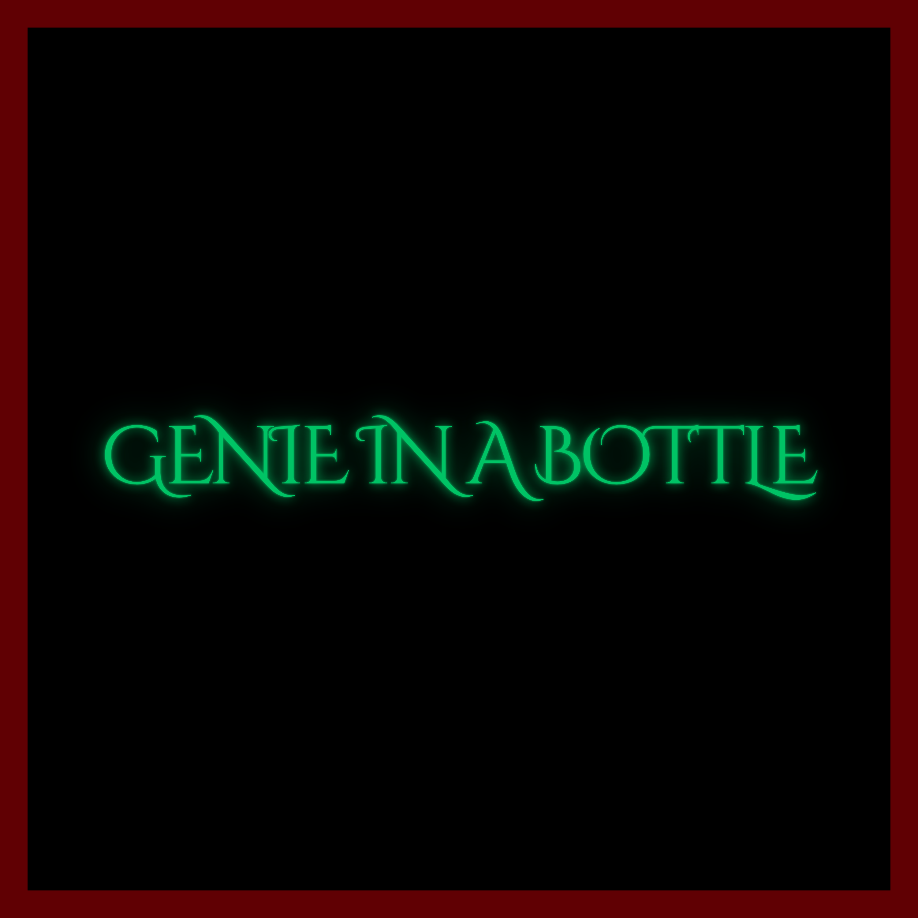 Genie in a bottle (speedcore) artwork
