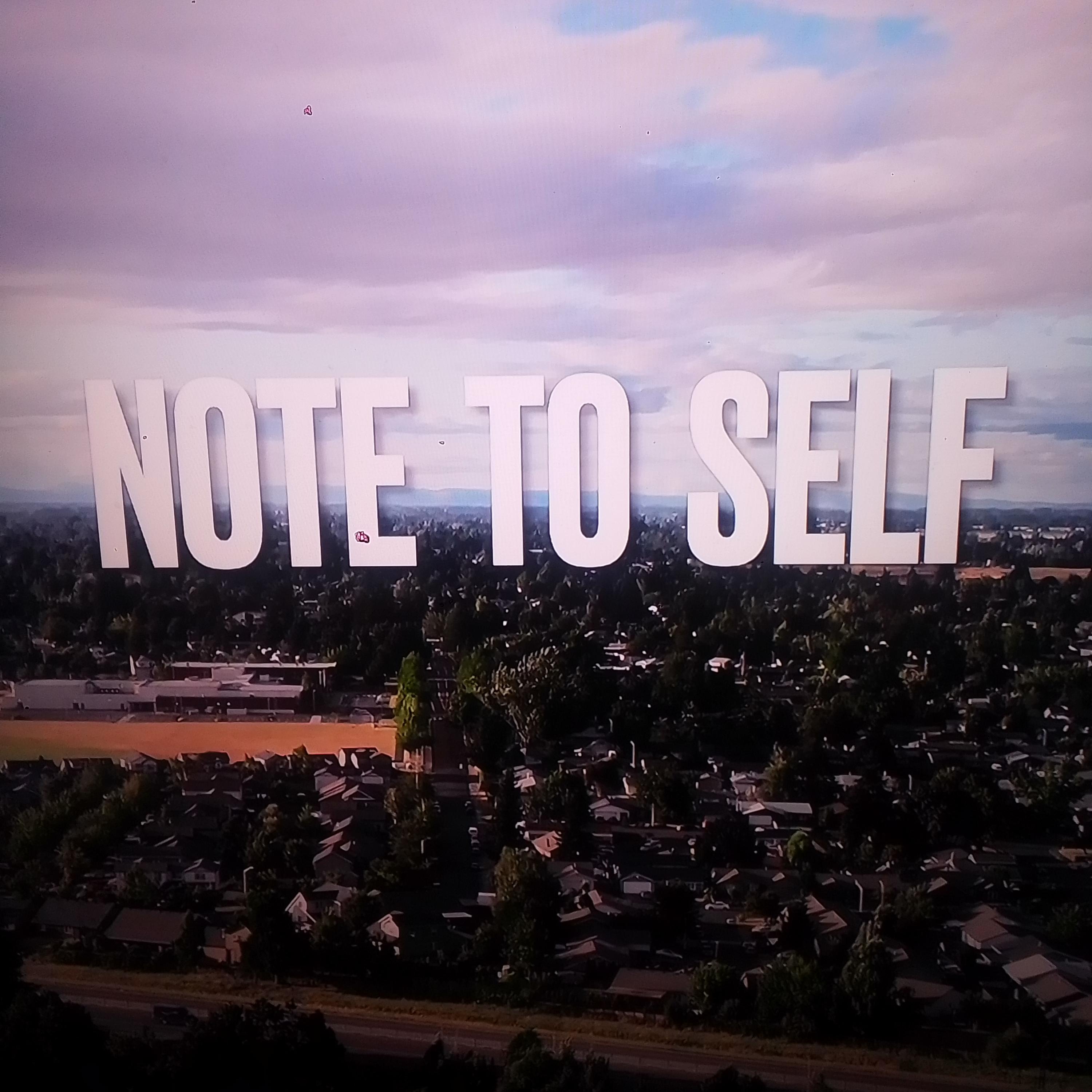 Note To Self artwork
