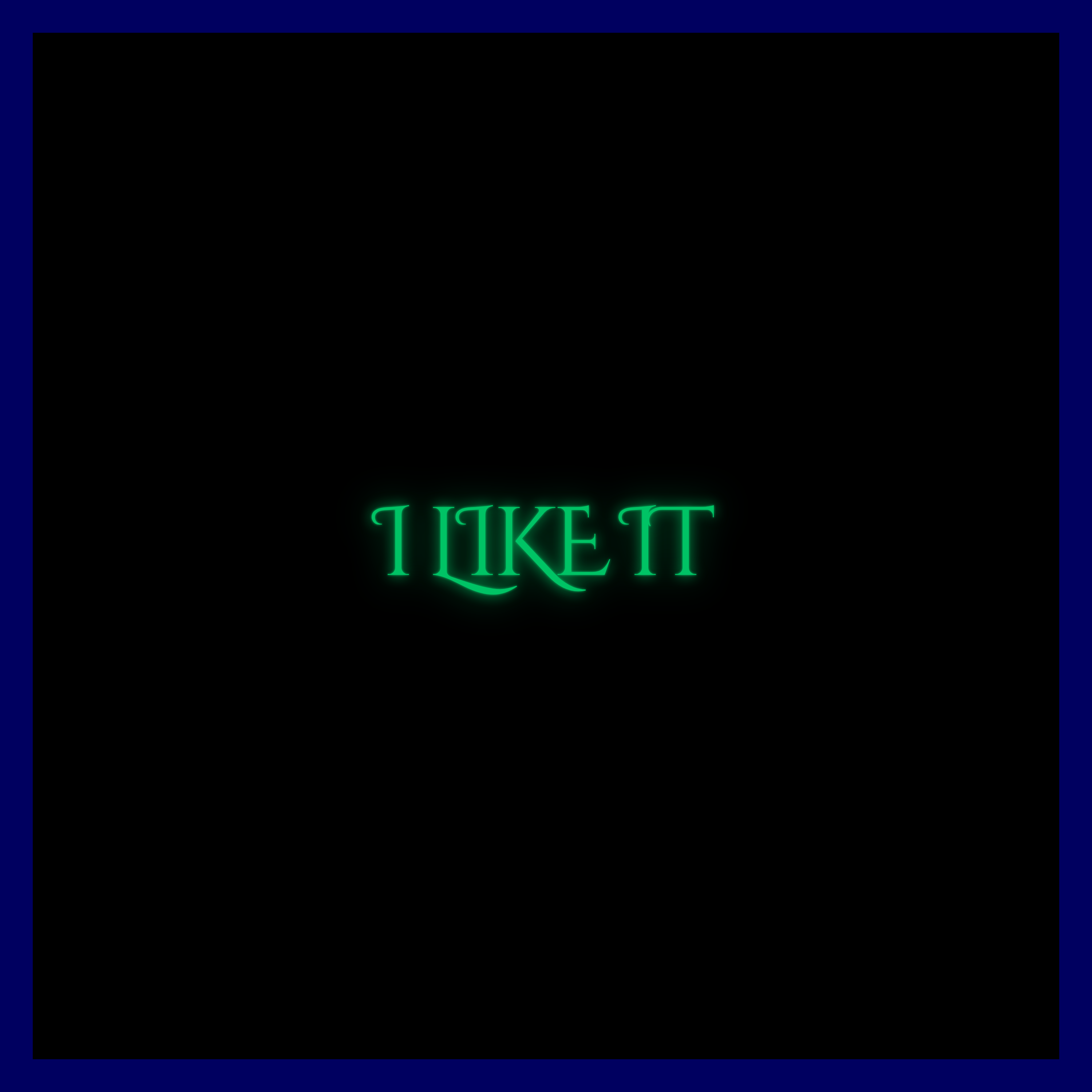 I like it (slowed and reverb) artwork