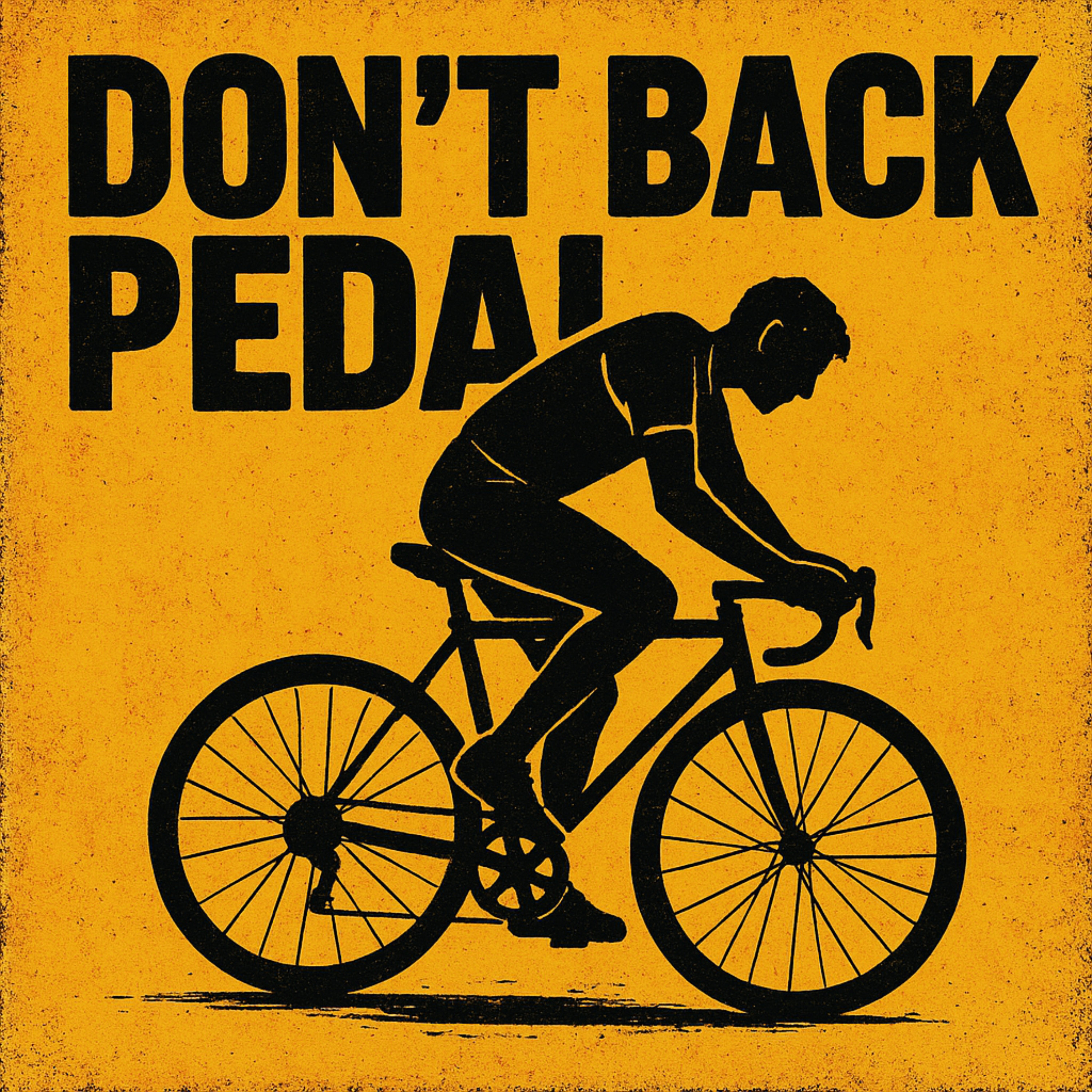 Don't Back Pedal artwork