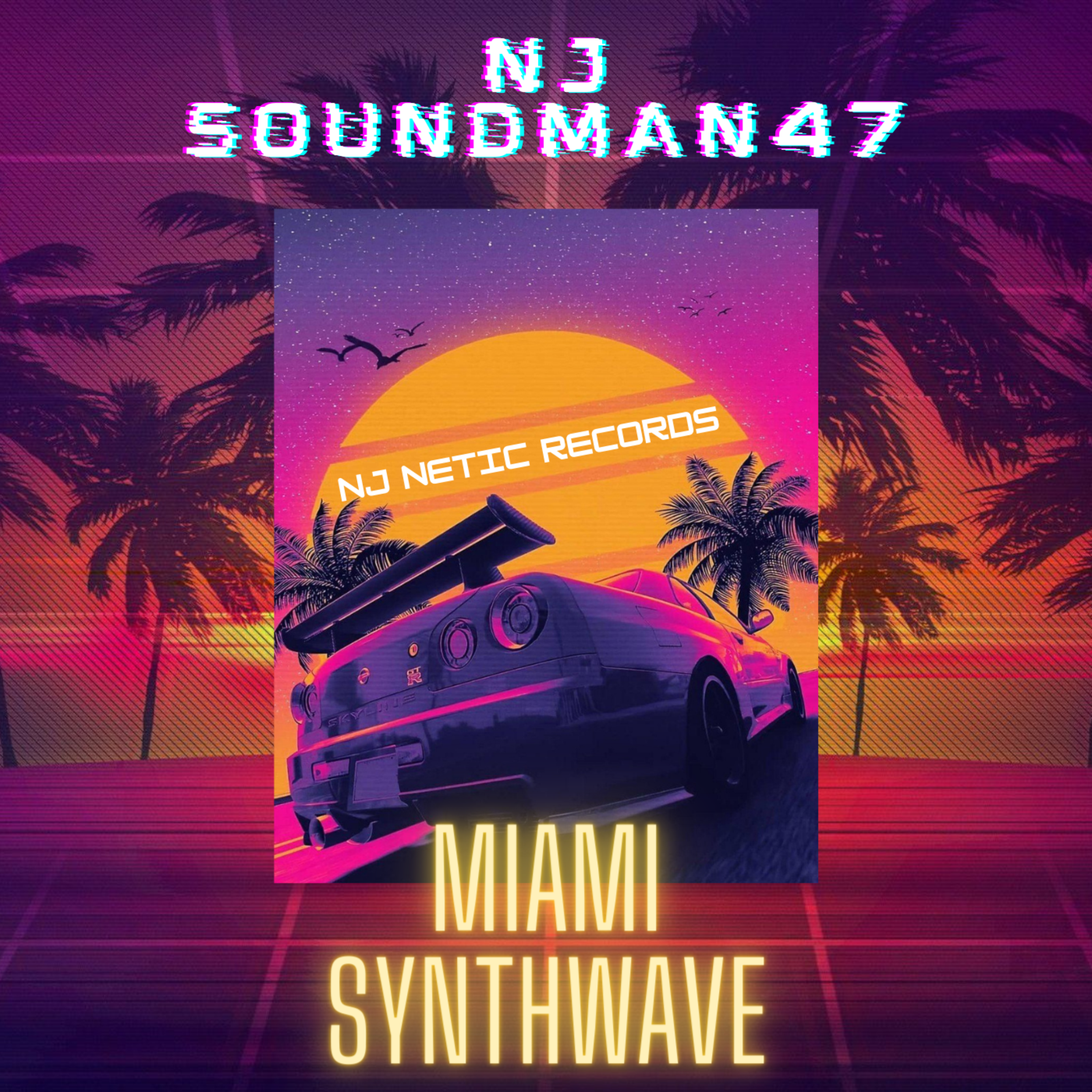 MIAMI SYNTHWAVE artwork