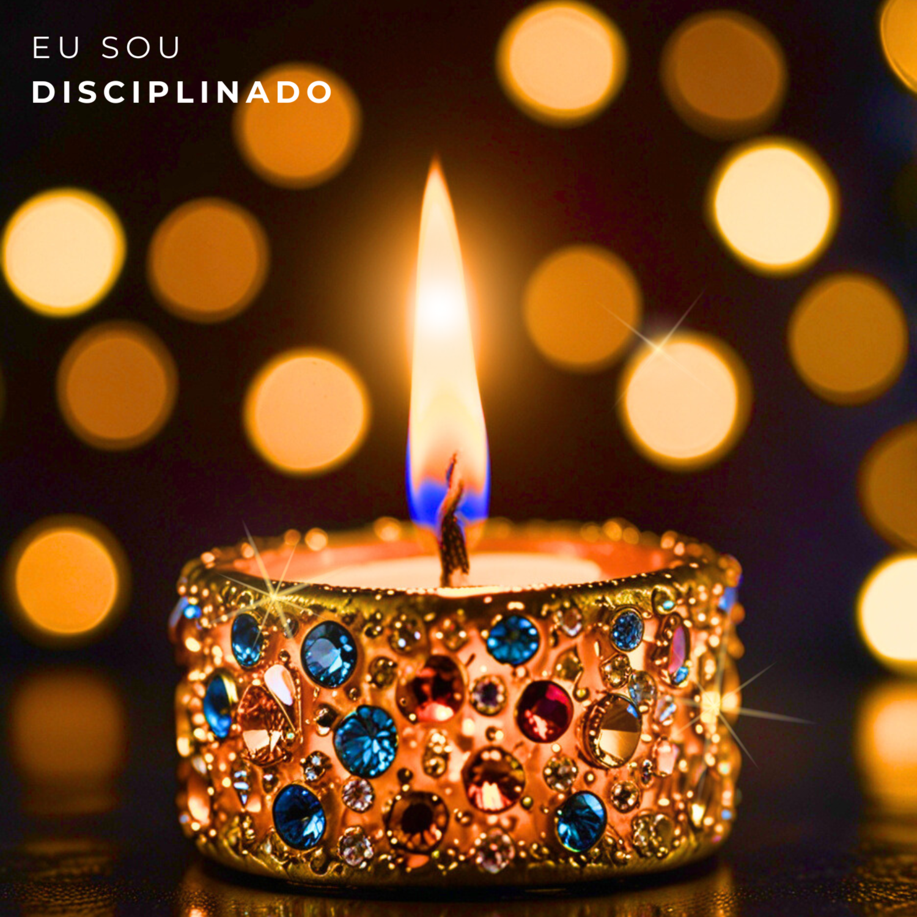 100 Mantras para Prosperidade: Eu Sou Disciplinado artwork