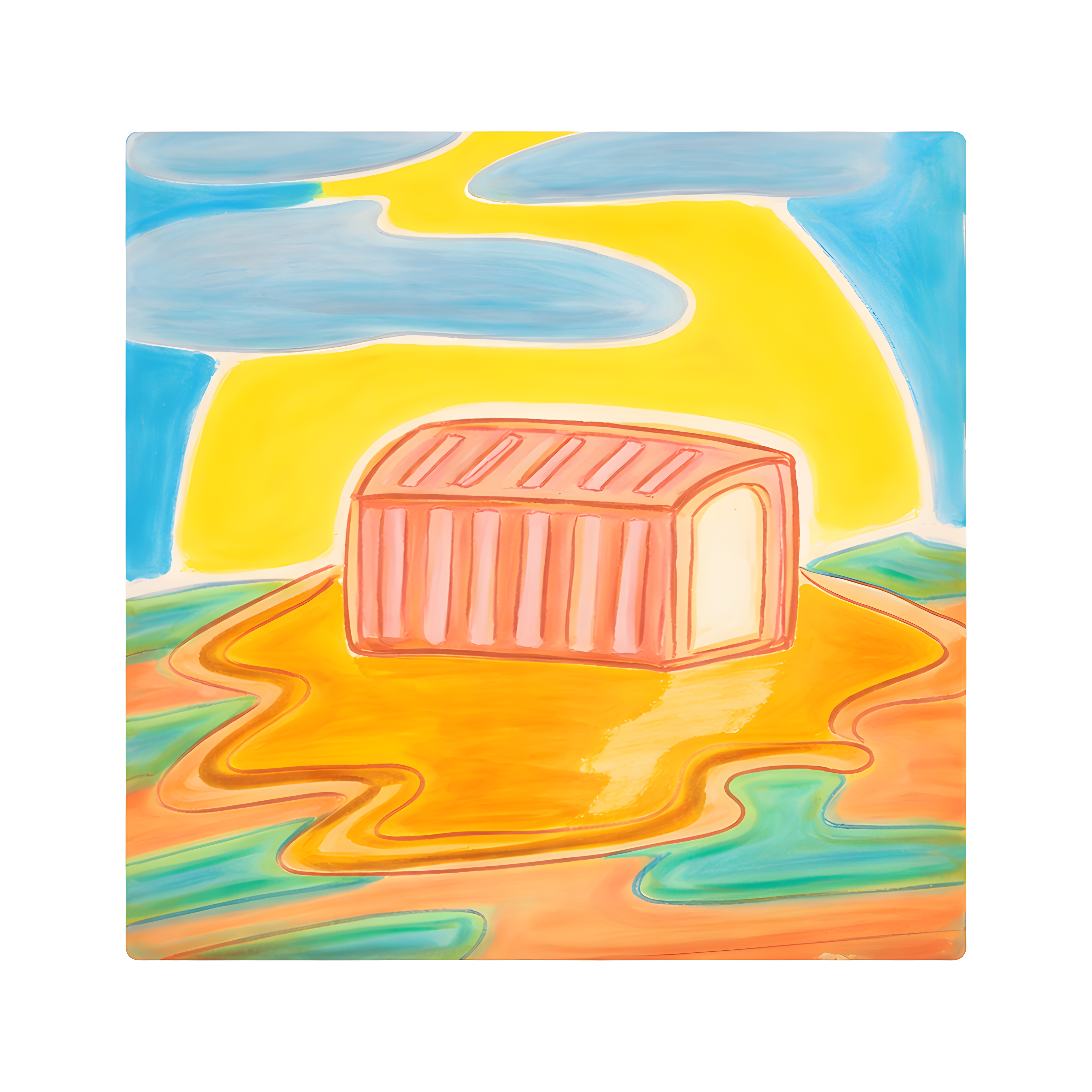 Fresh bread, reggae artwork