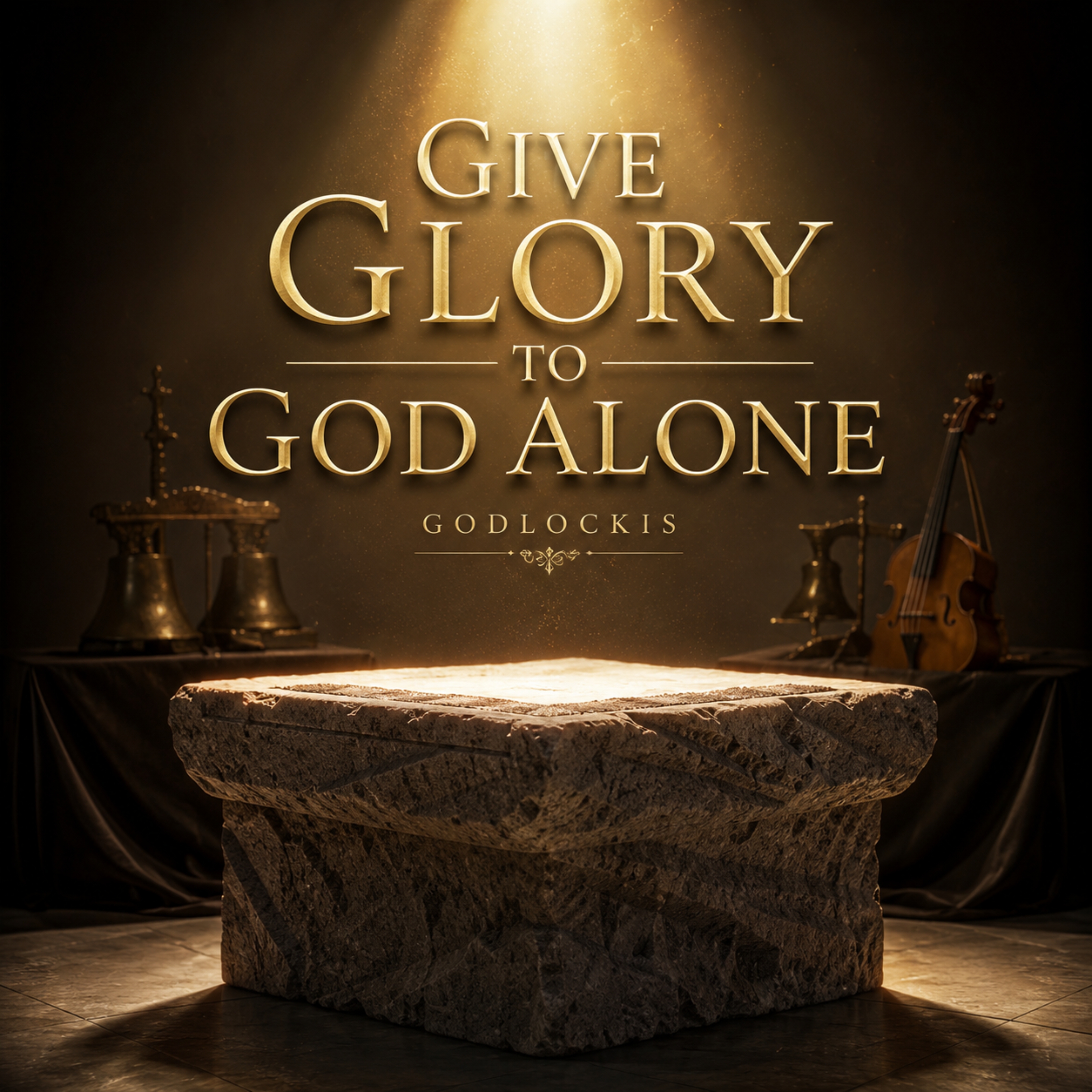 Give Glory to God Alone by Godlockis cover art