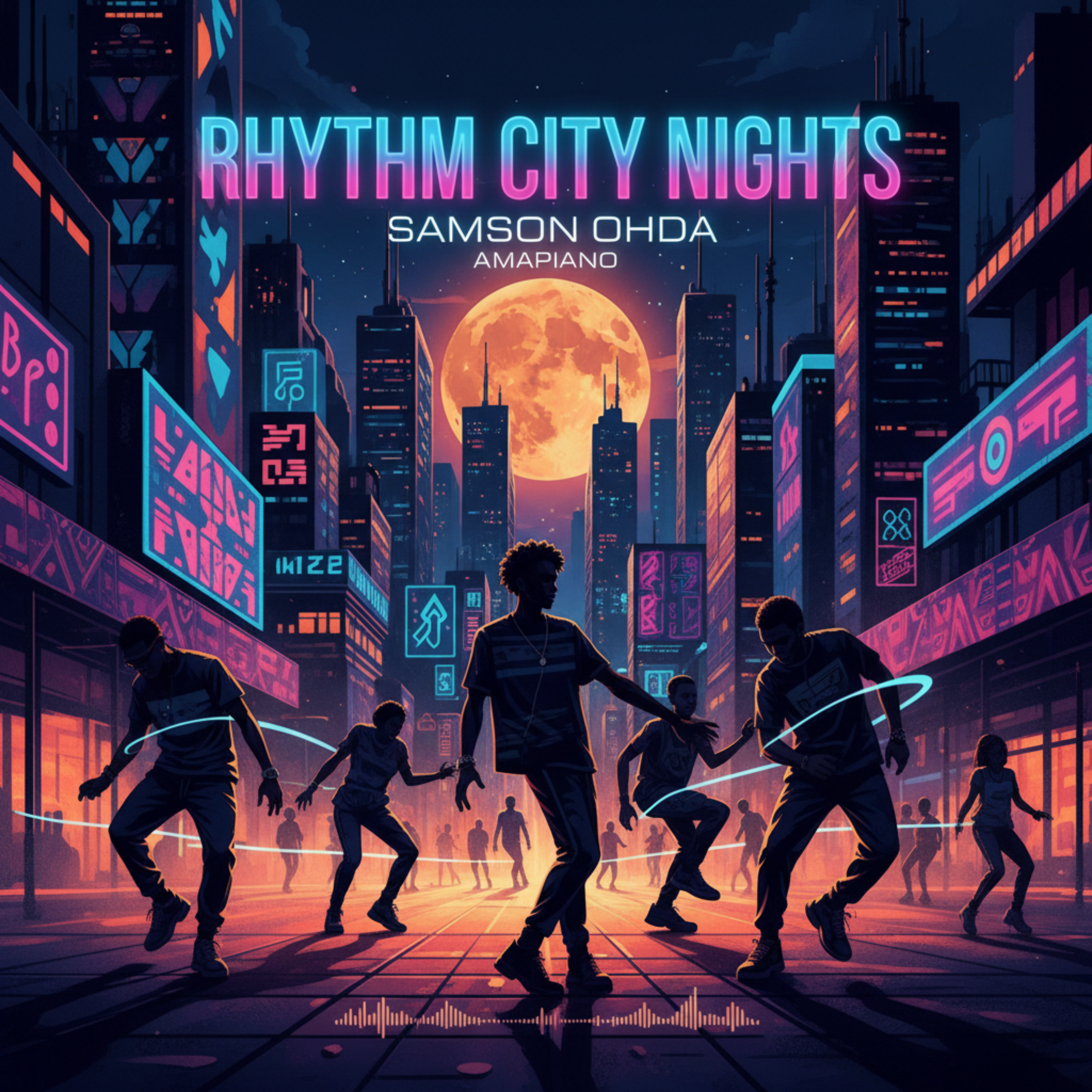 Rhythm City Nights by Samson Ohda  cover art