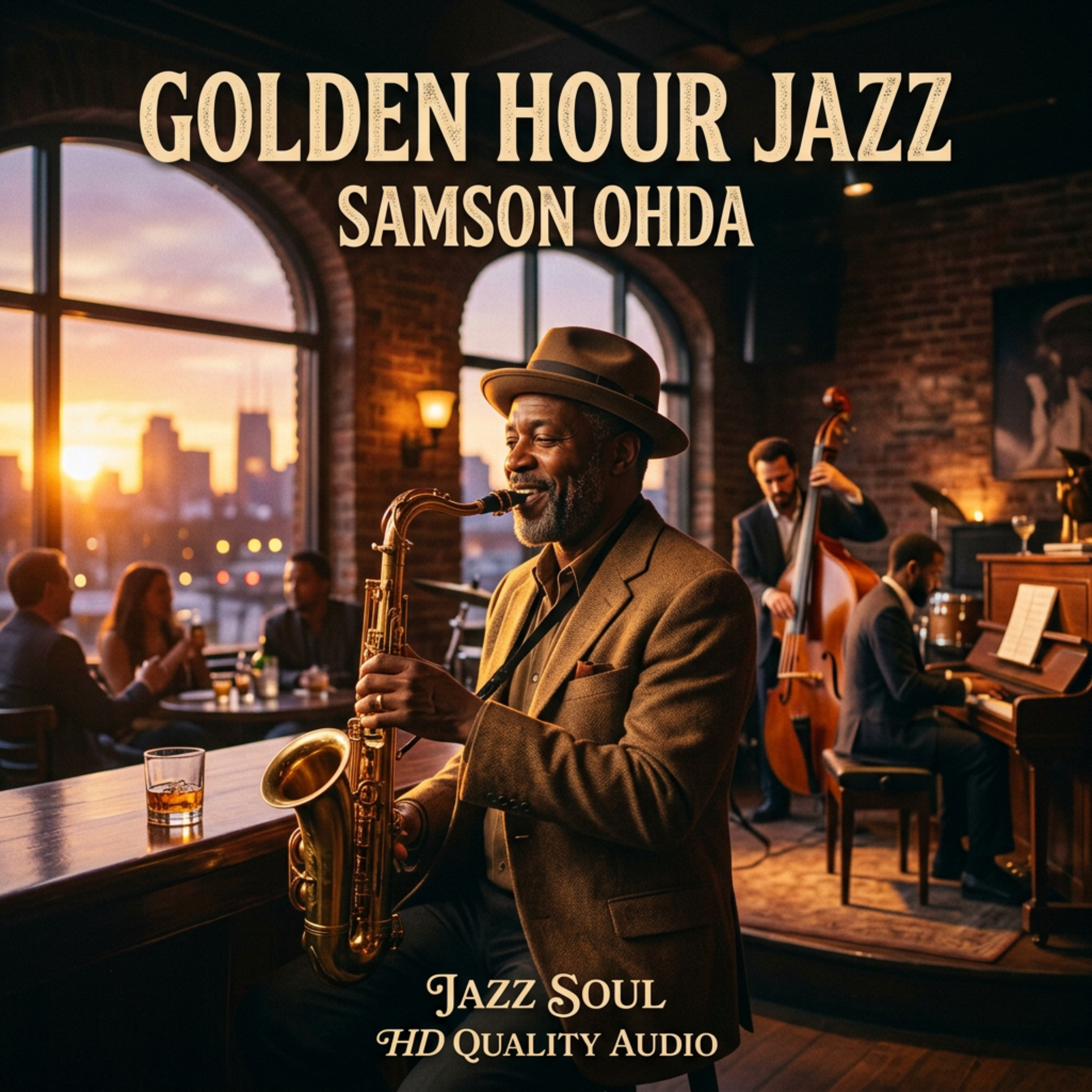Golden Hour Jazz by Samson Ohda  cover art