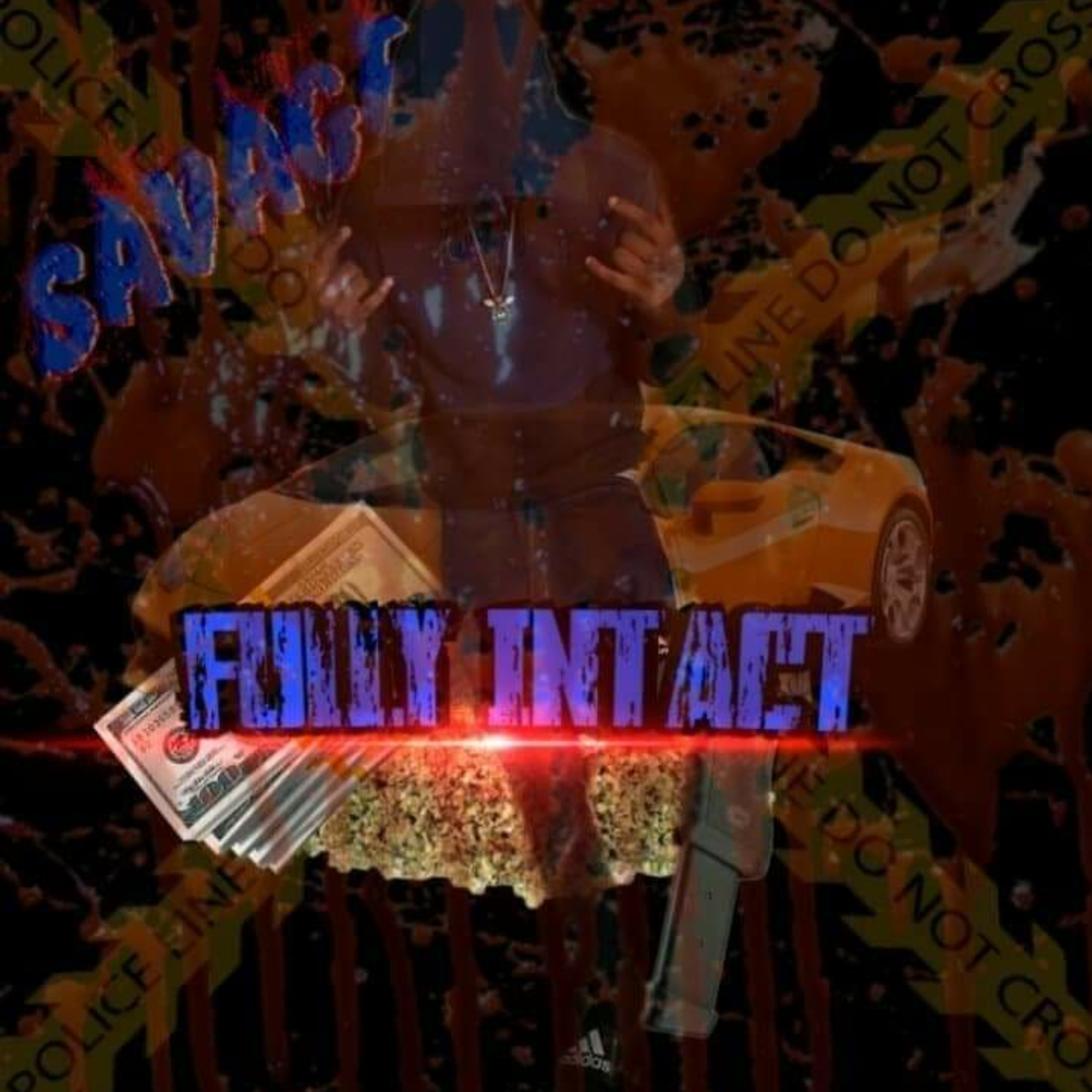Fully intact artwork