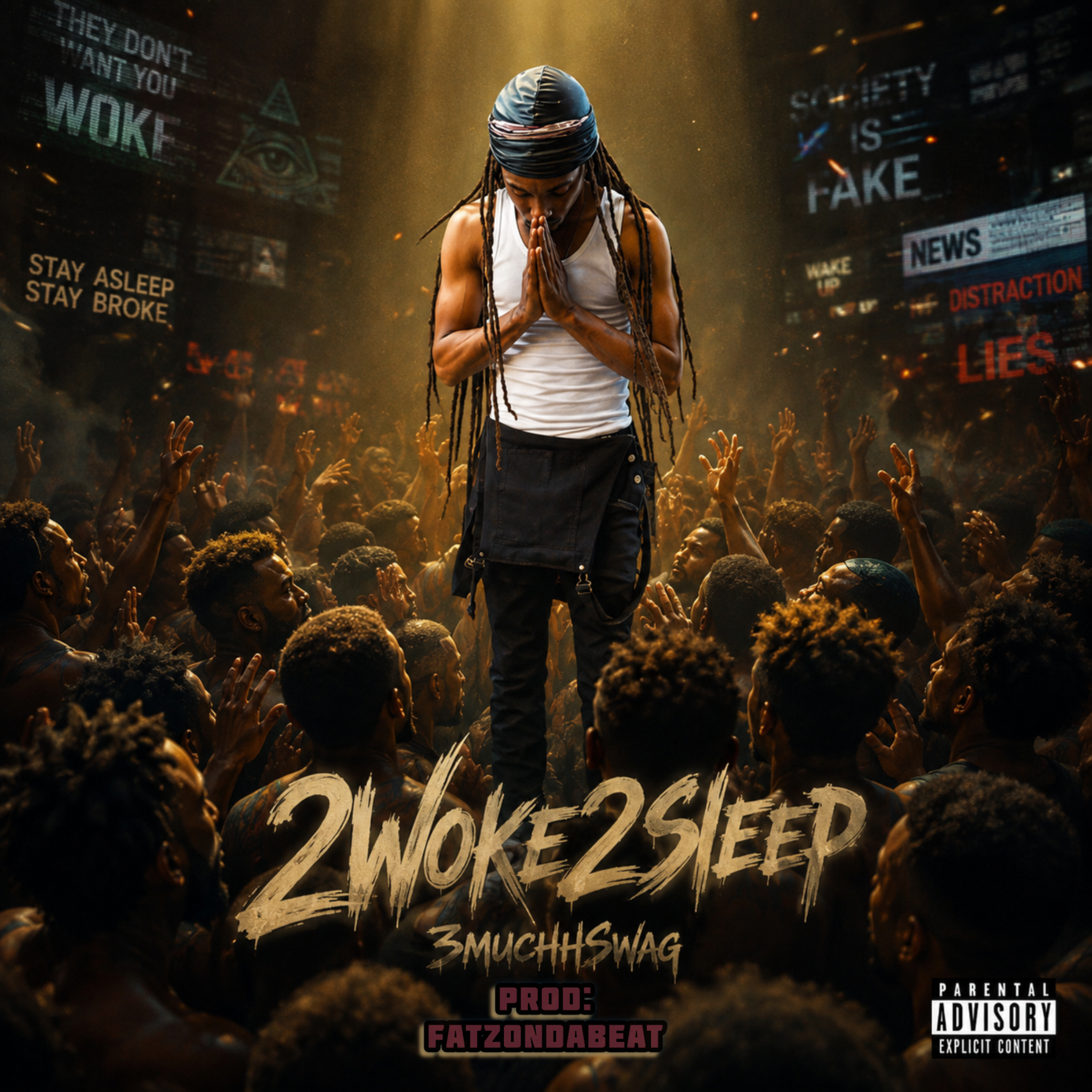 2Woke2Sleep by 3muchhSwag cover art