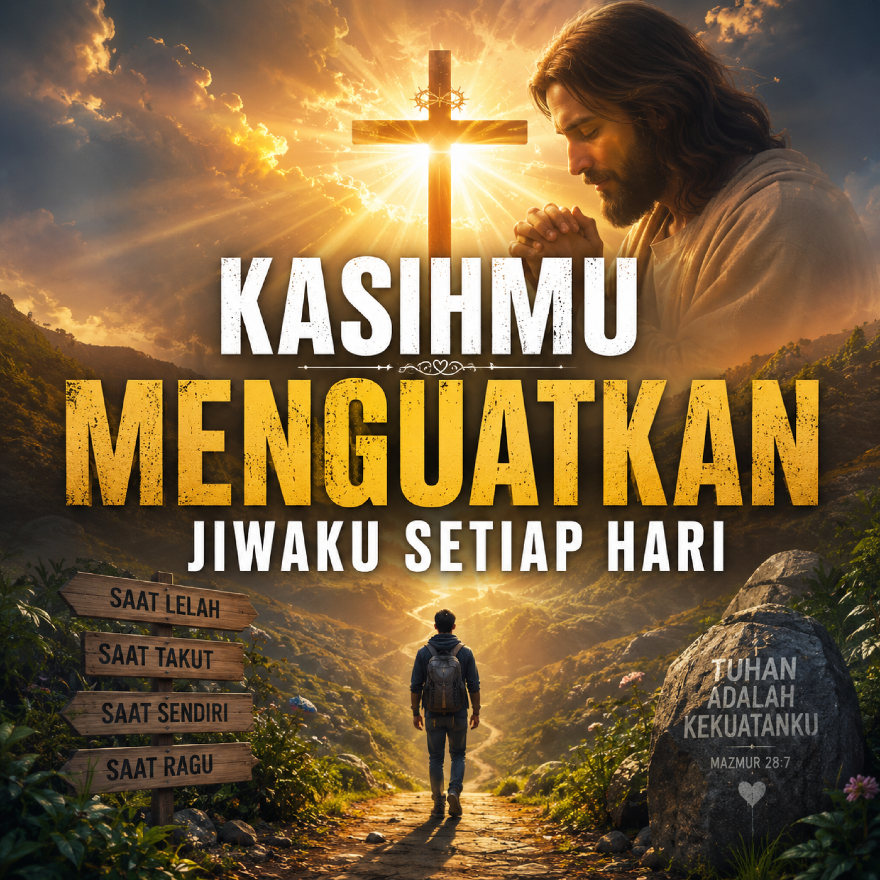 KasihMu Menguatkan Jiwaku Setiap Hari by PUJI WORSHIP cover art