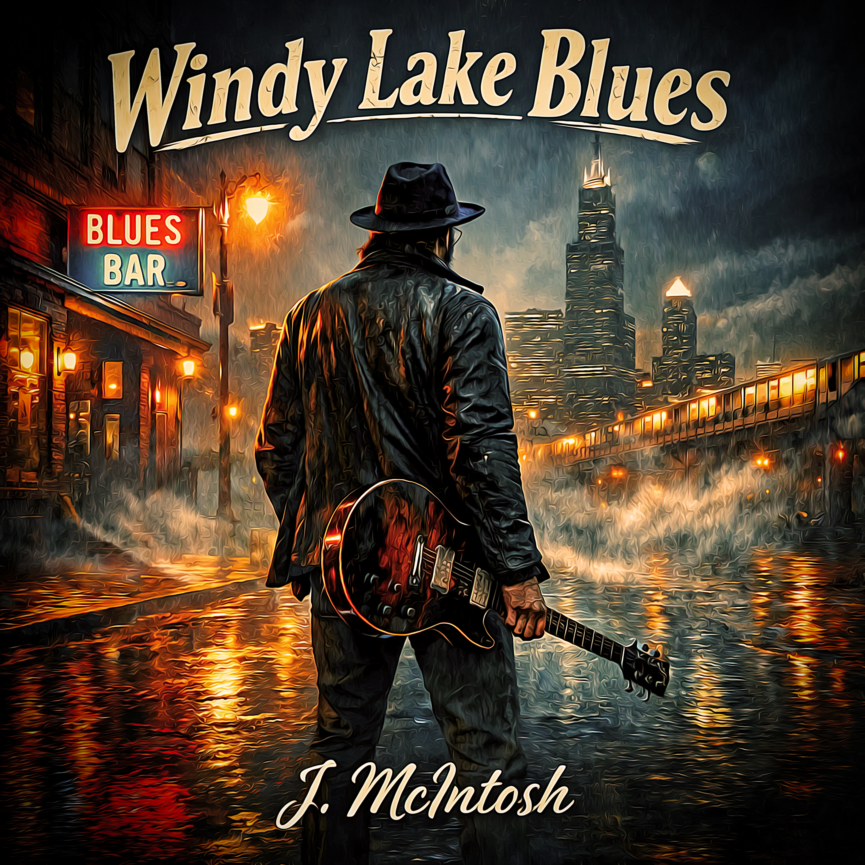 Windy Lake Blues by J. McIntosh cover art