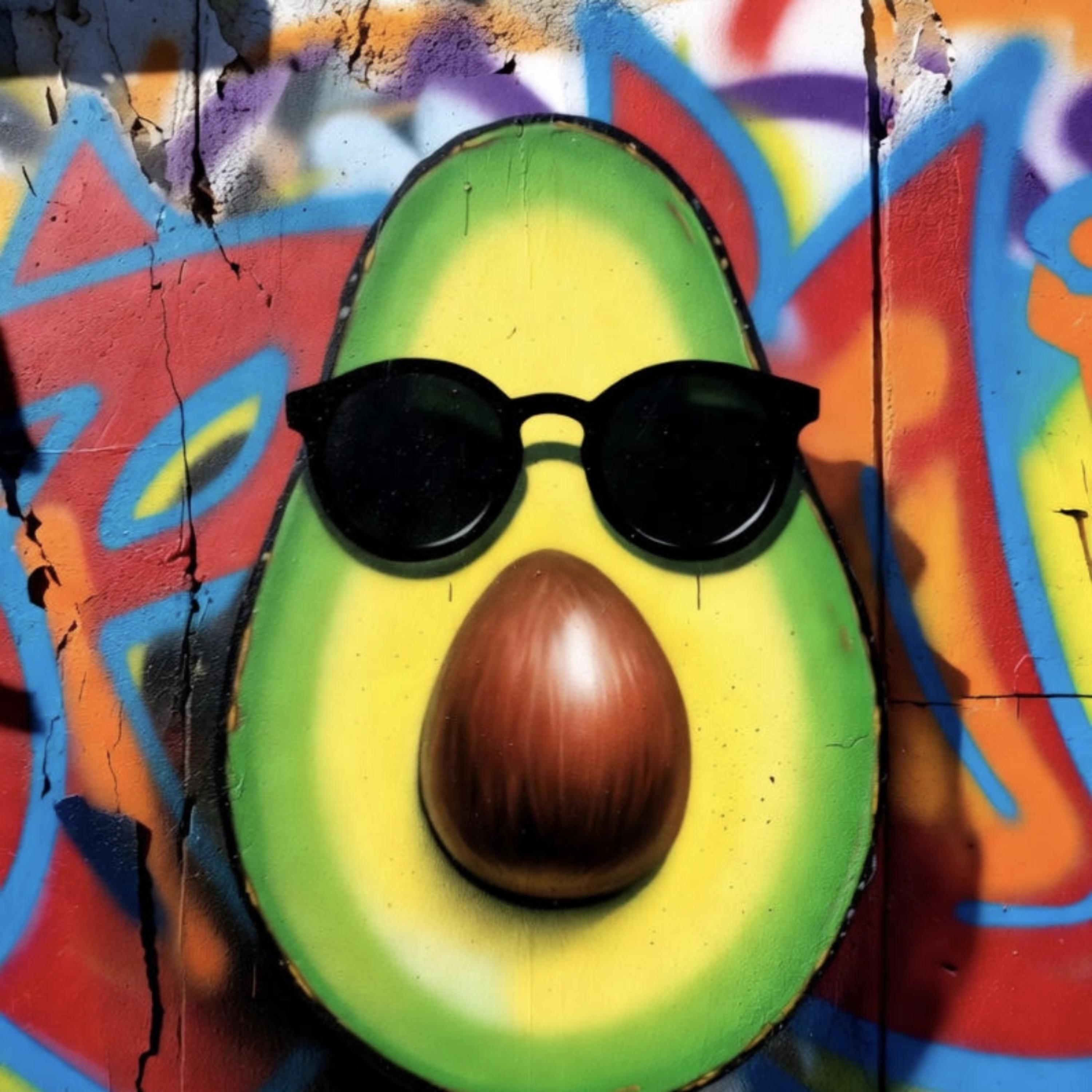 Avocado artwork