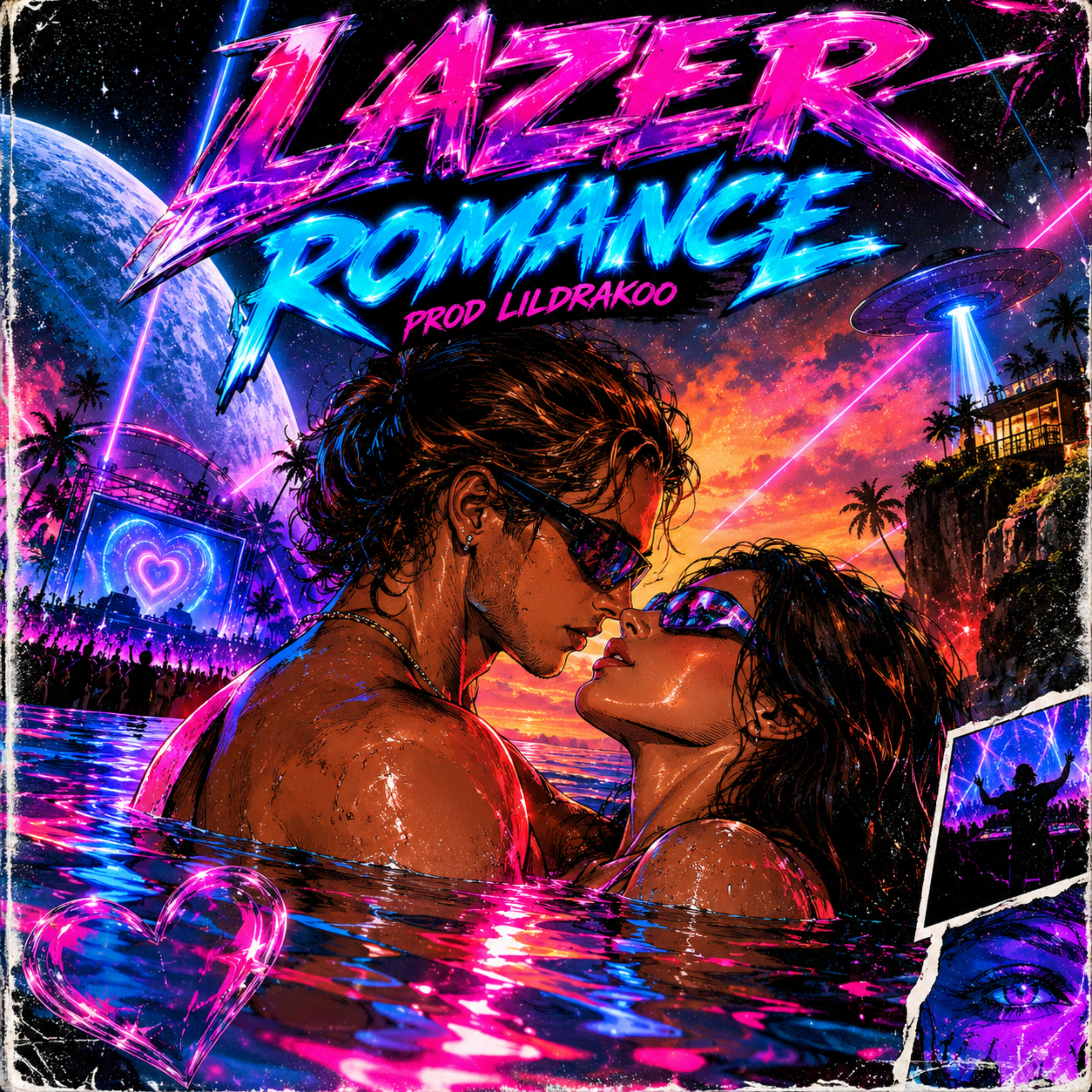 Lazer Romance by LilDrakoo cover art