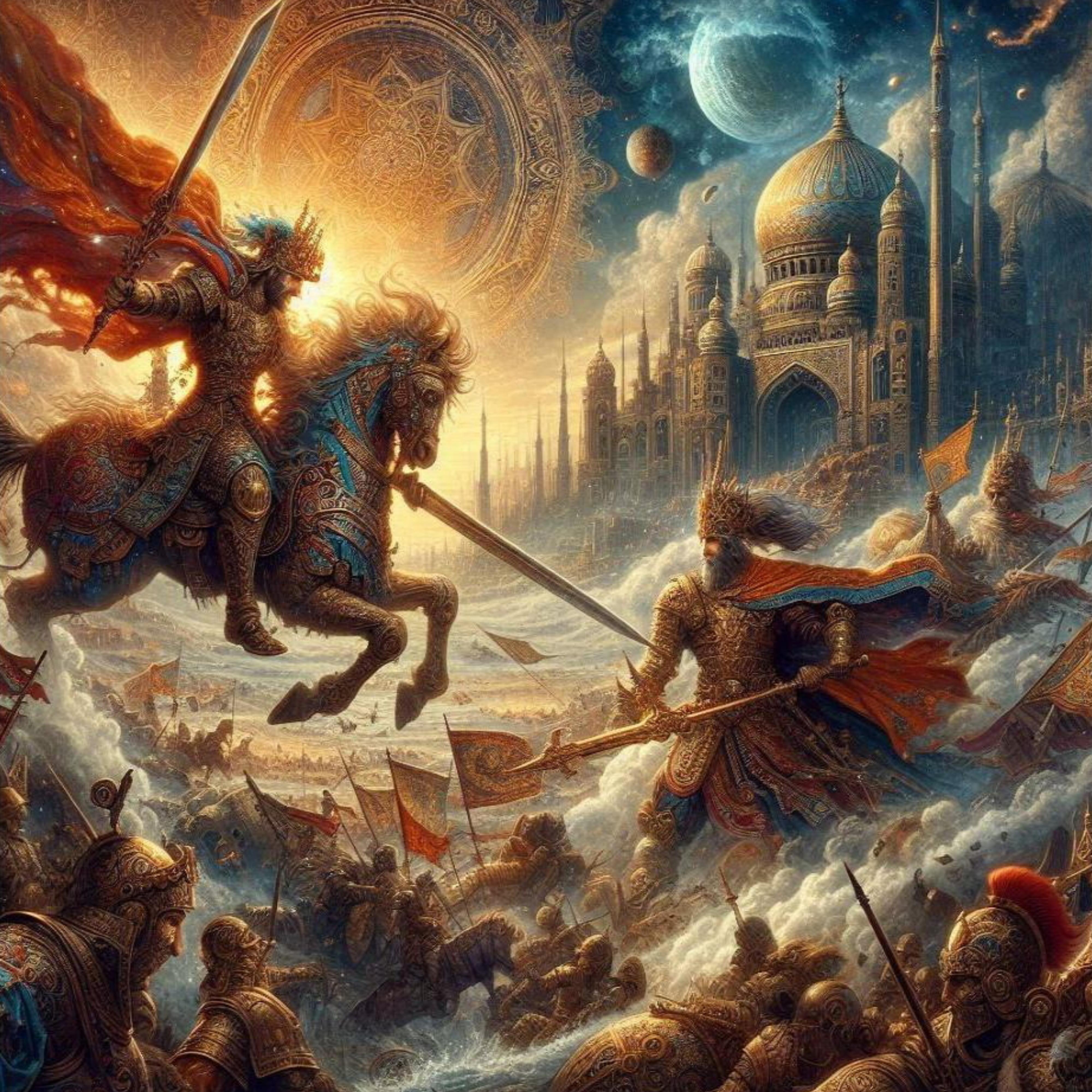 Rostam And Esfandiar by NNOETICK cover art