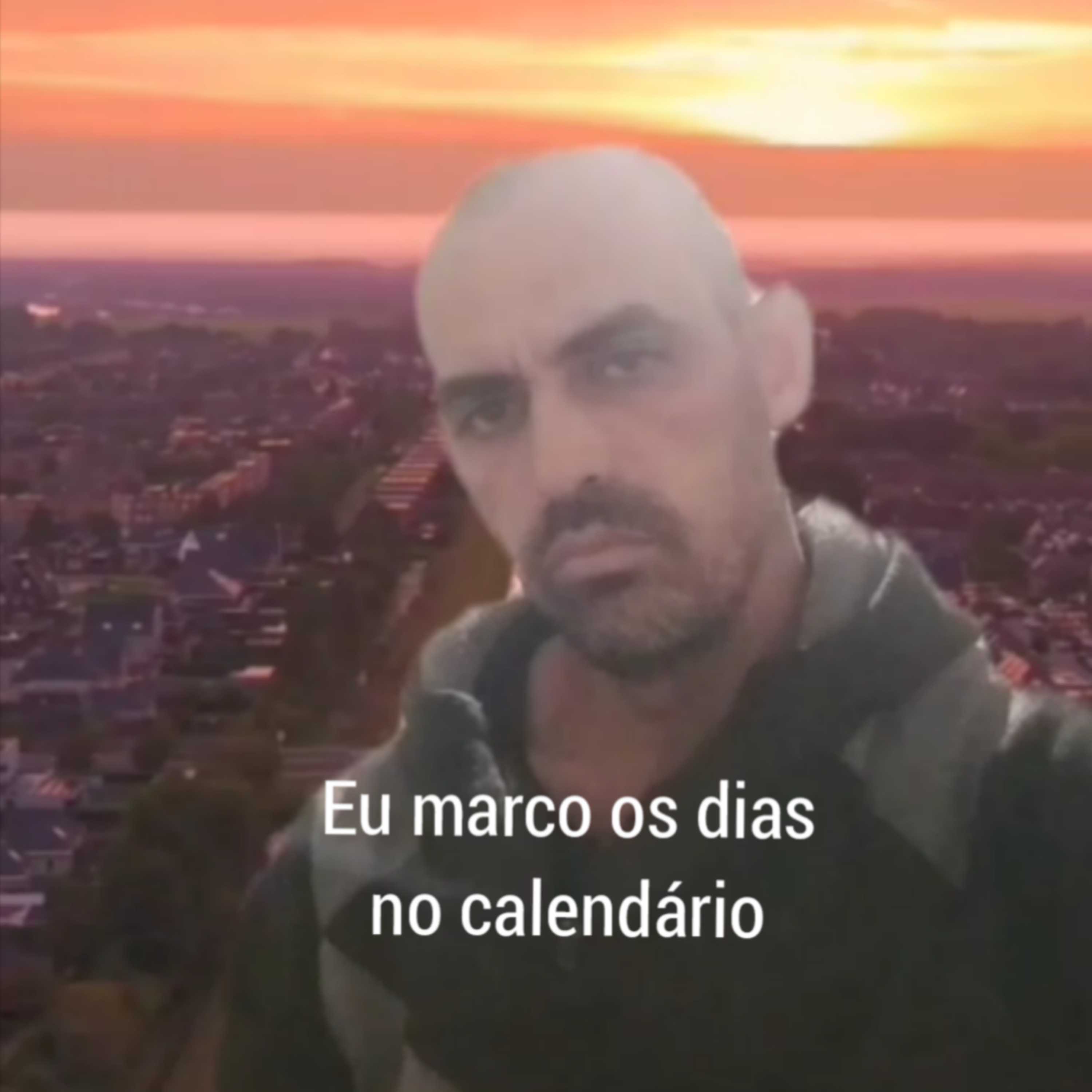 eu marco os dias no calendário artwork