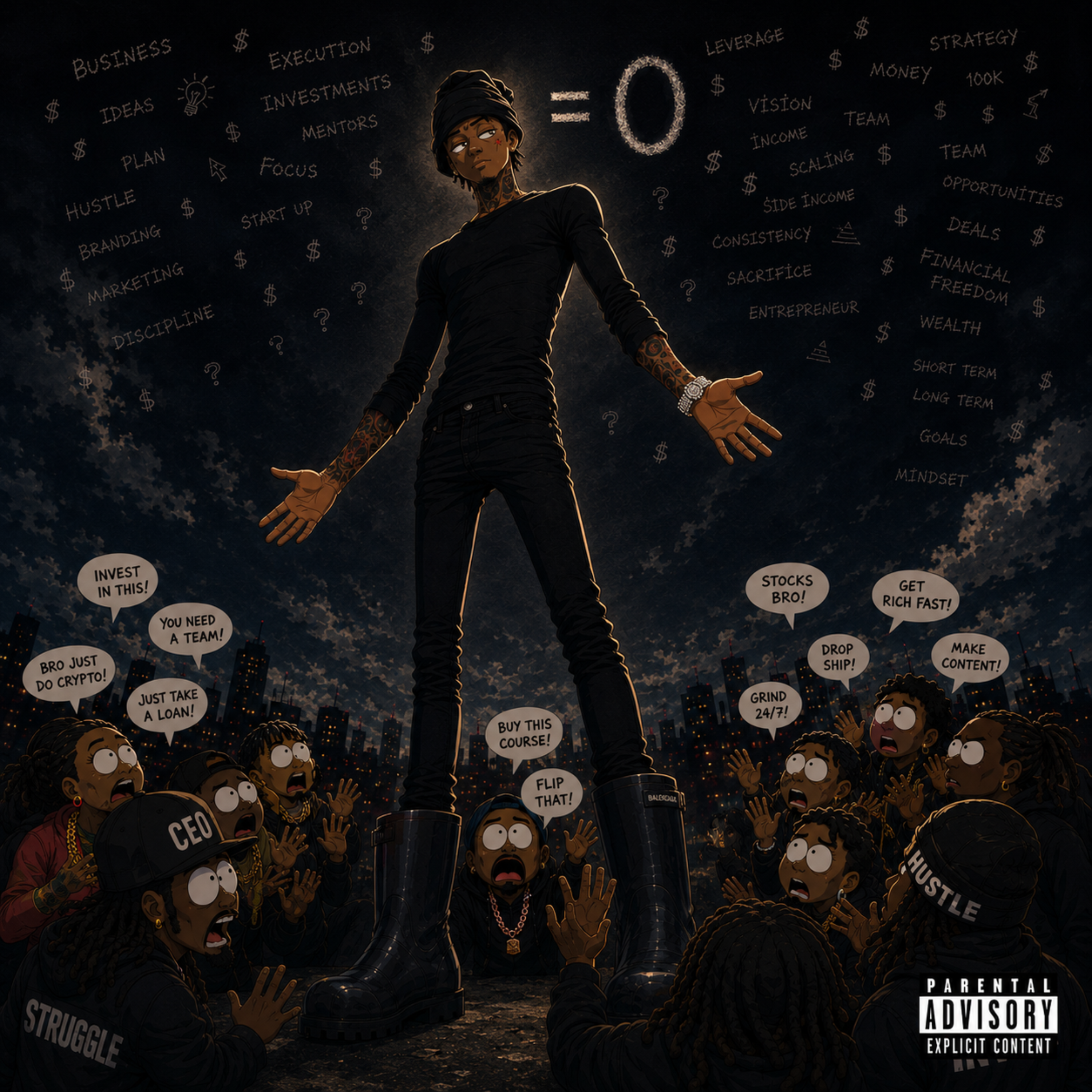 allat yappin ain’t addin up by ghobi cover art