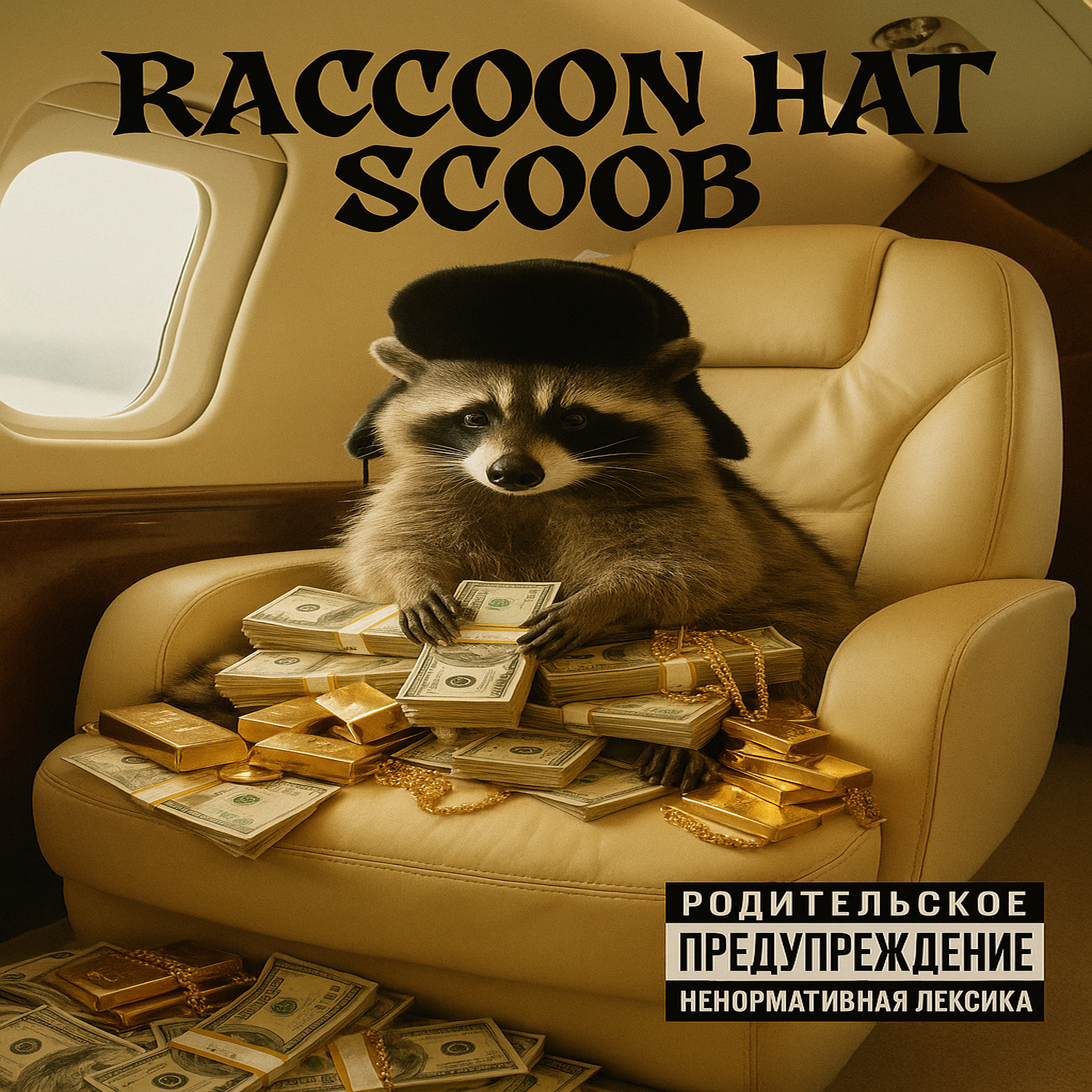 Raccoon Hat Scoob artwork