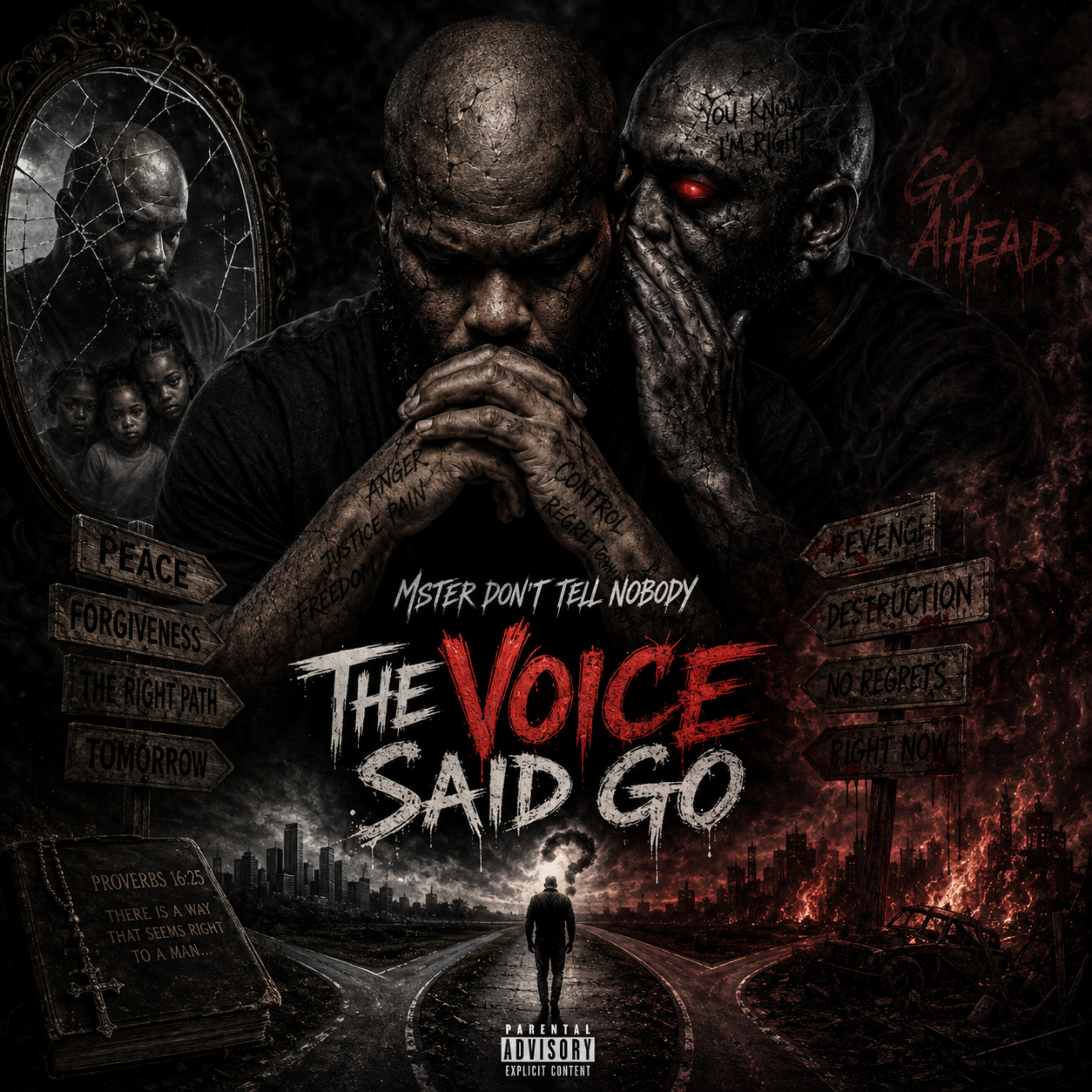 The Voice Said Go by Mister Dont Tell nobody cover art