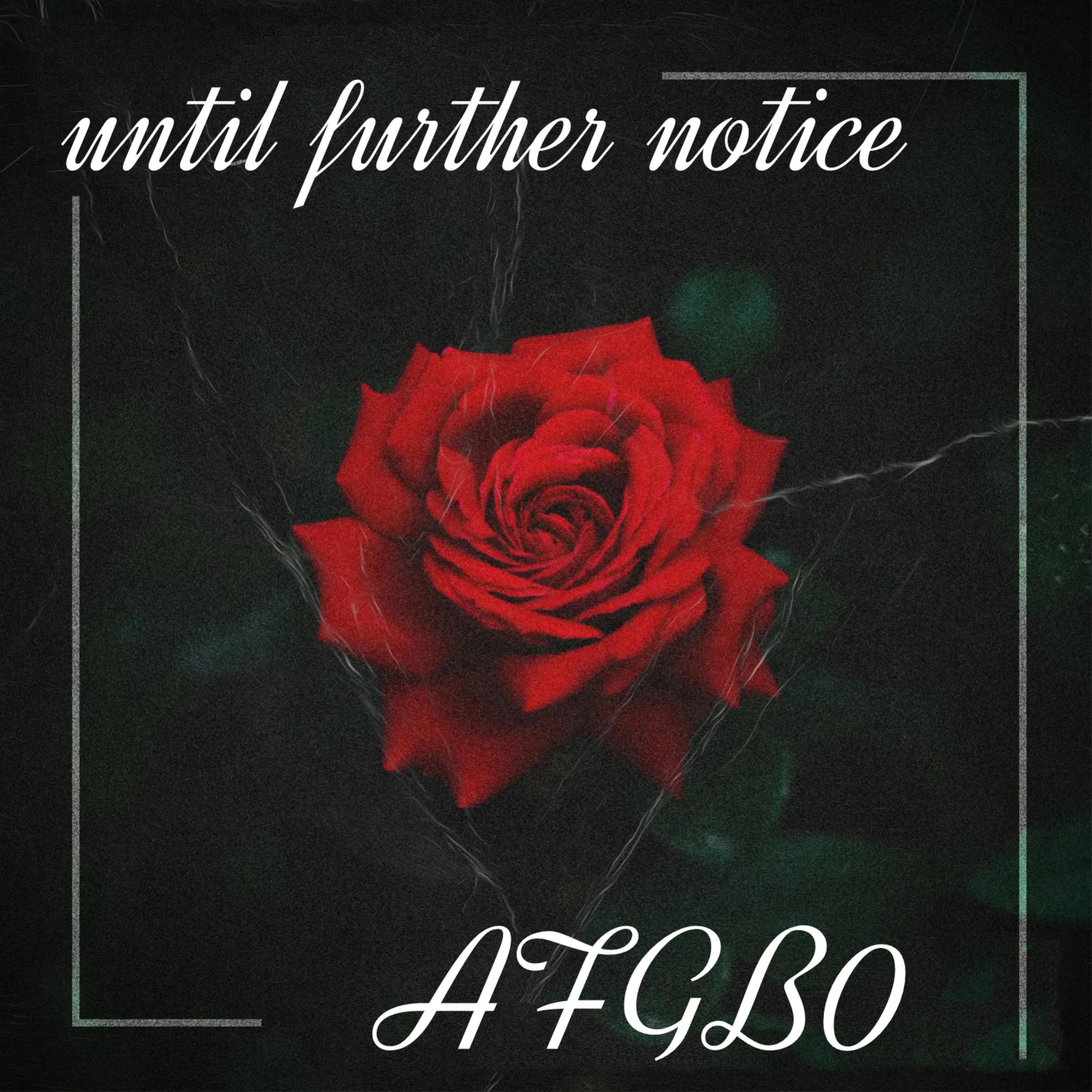 Until further notice artwork