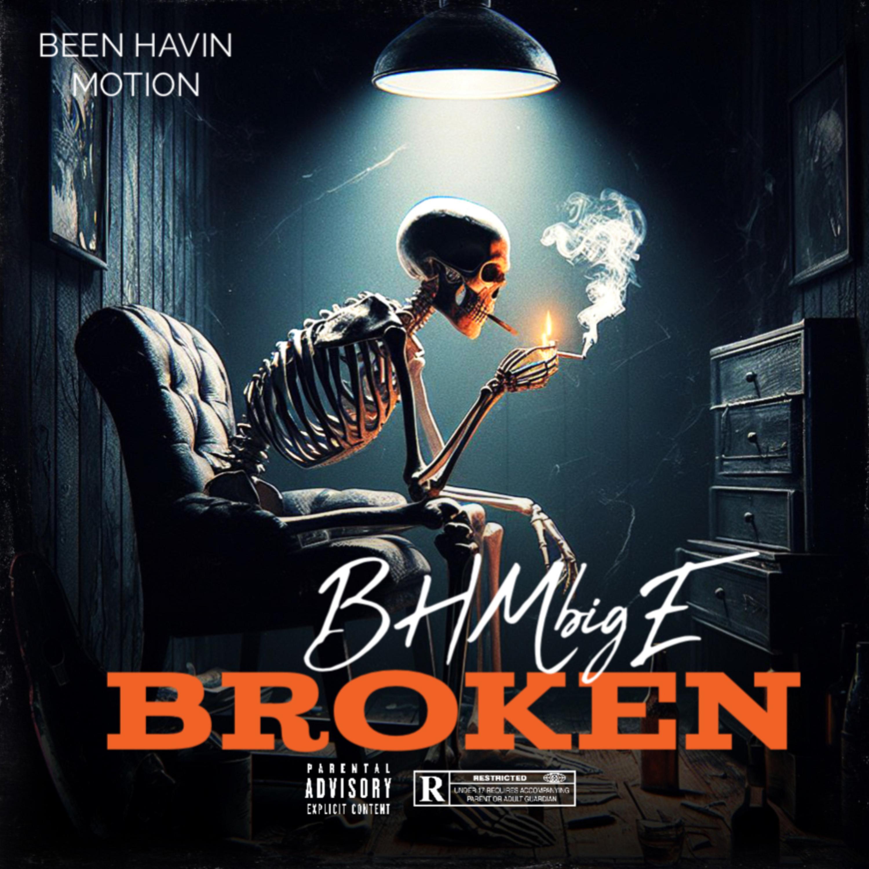 Broken artwork