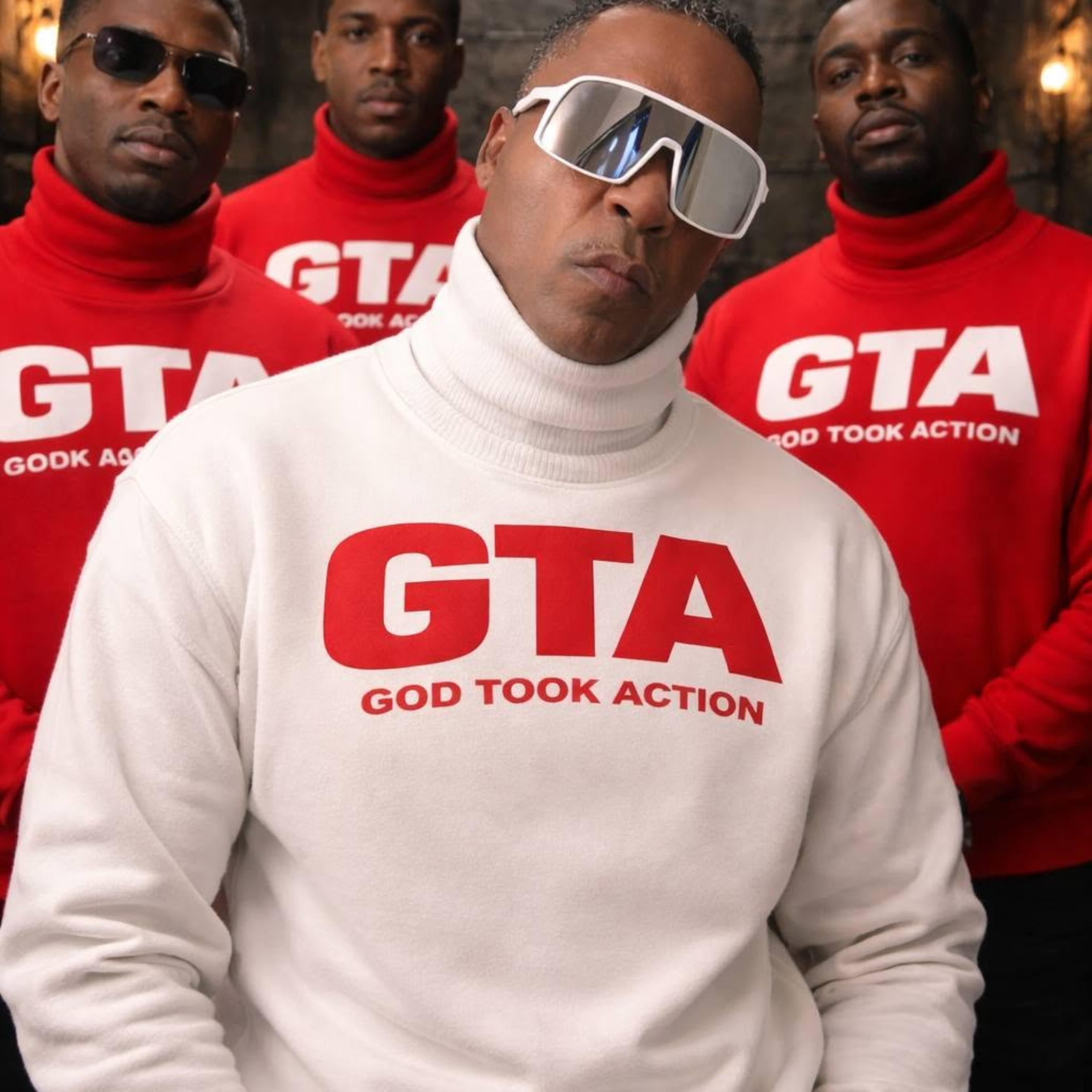 GTA GOD TOOK ACTION by QUEST4LIFE AKA EL NEGRO KALIENTE cover art