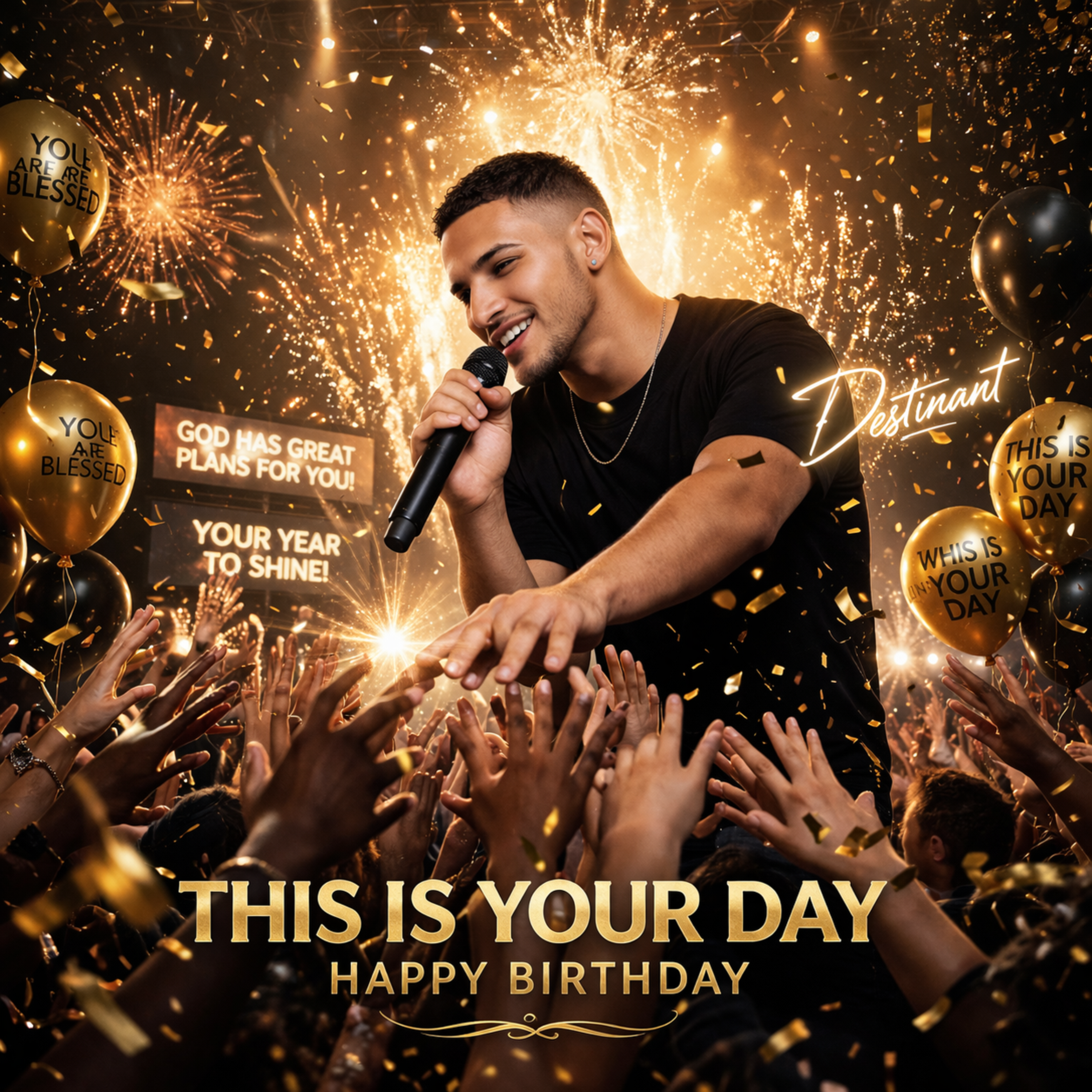 THIS IS YIOUR DAY (HAPPY BIRTHDAY) artwork