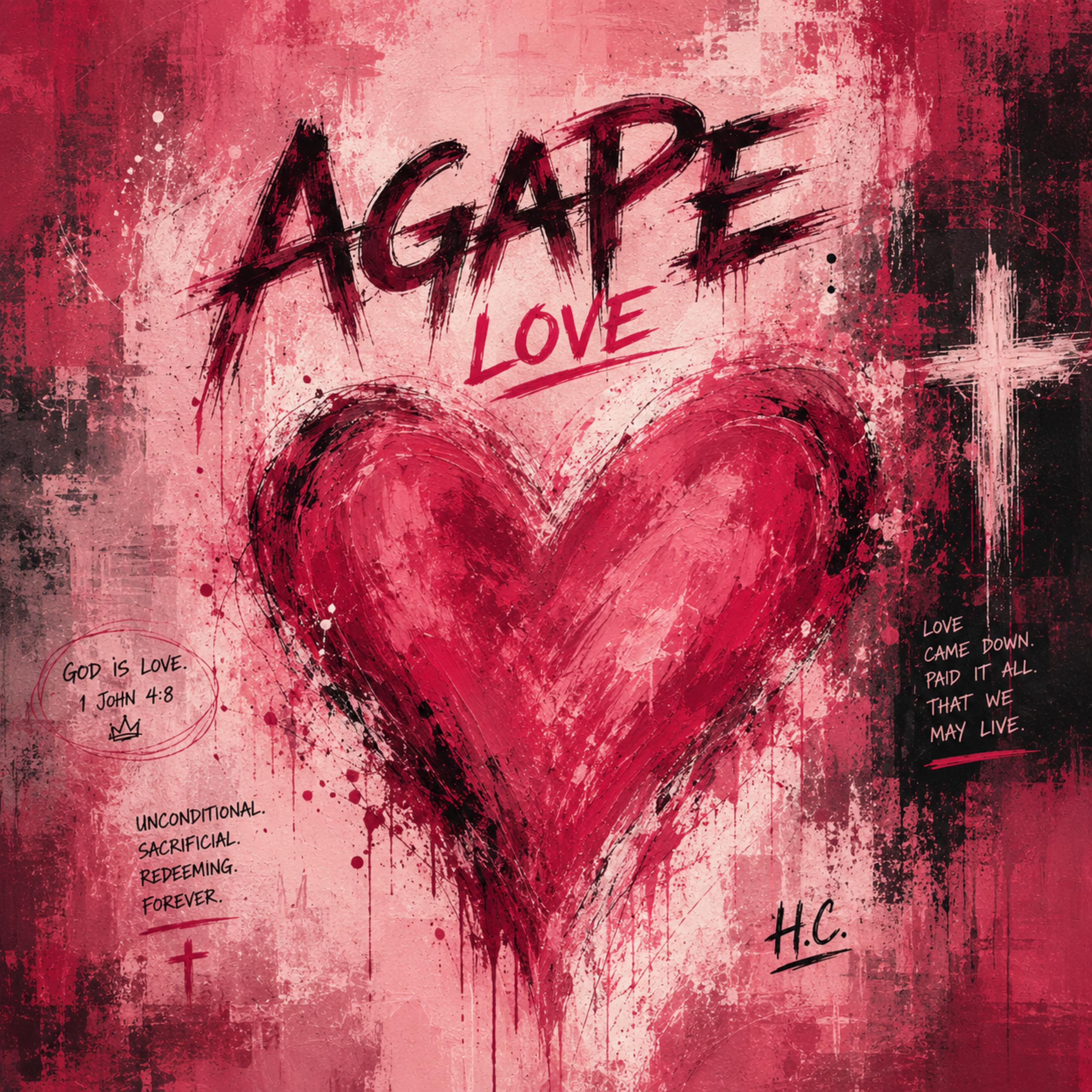 AGAPE LOVE by Hunter Chesser cover art