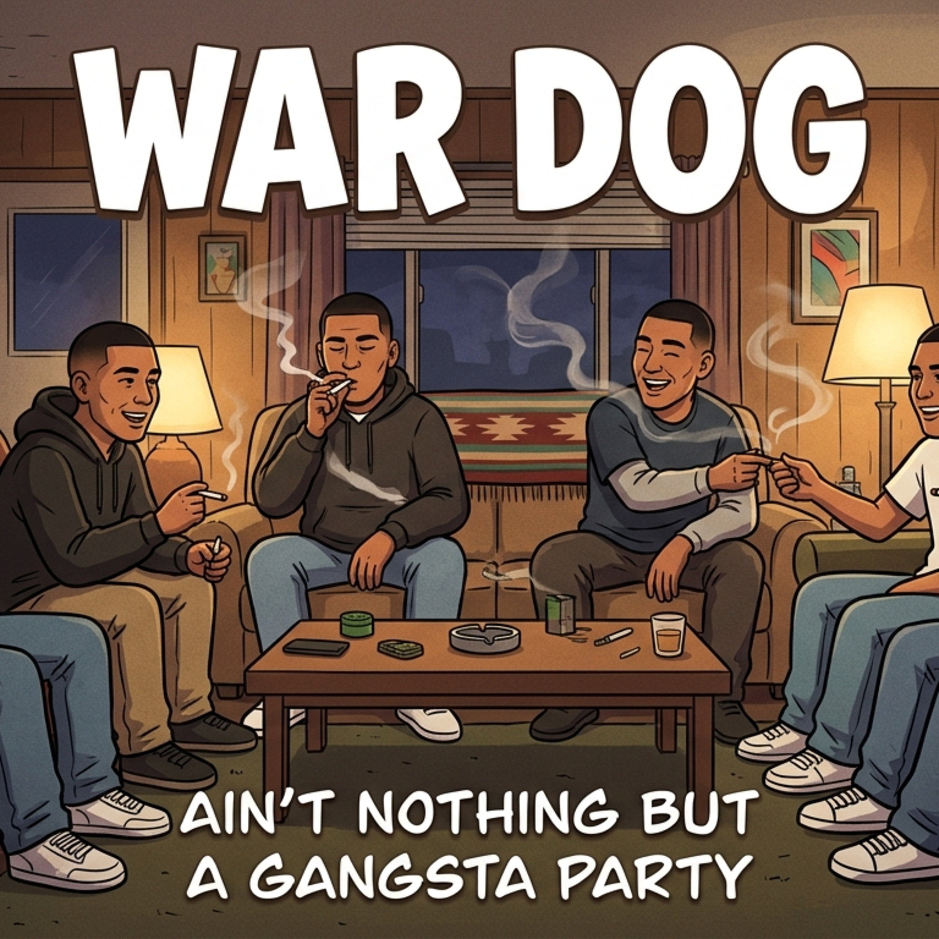 Ain't Nothing But A Gangsta Party artwork