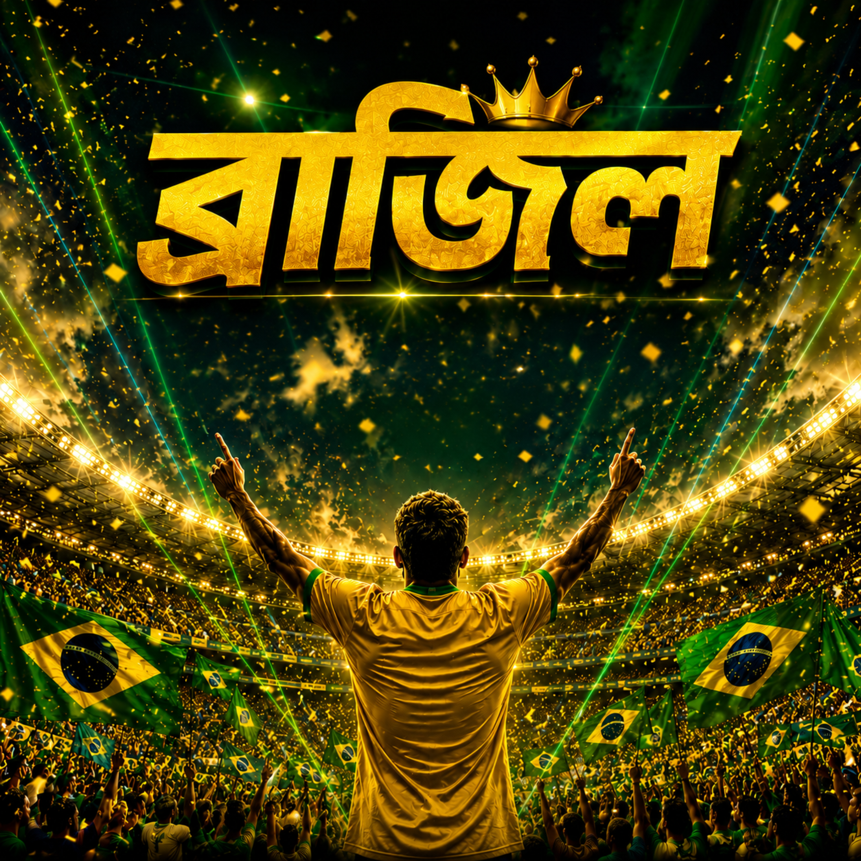ব্রাজিল জয়ের রানি (Brazil Joyar Rni) by Rabiul Karim cover art