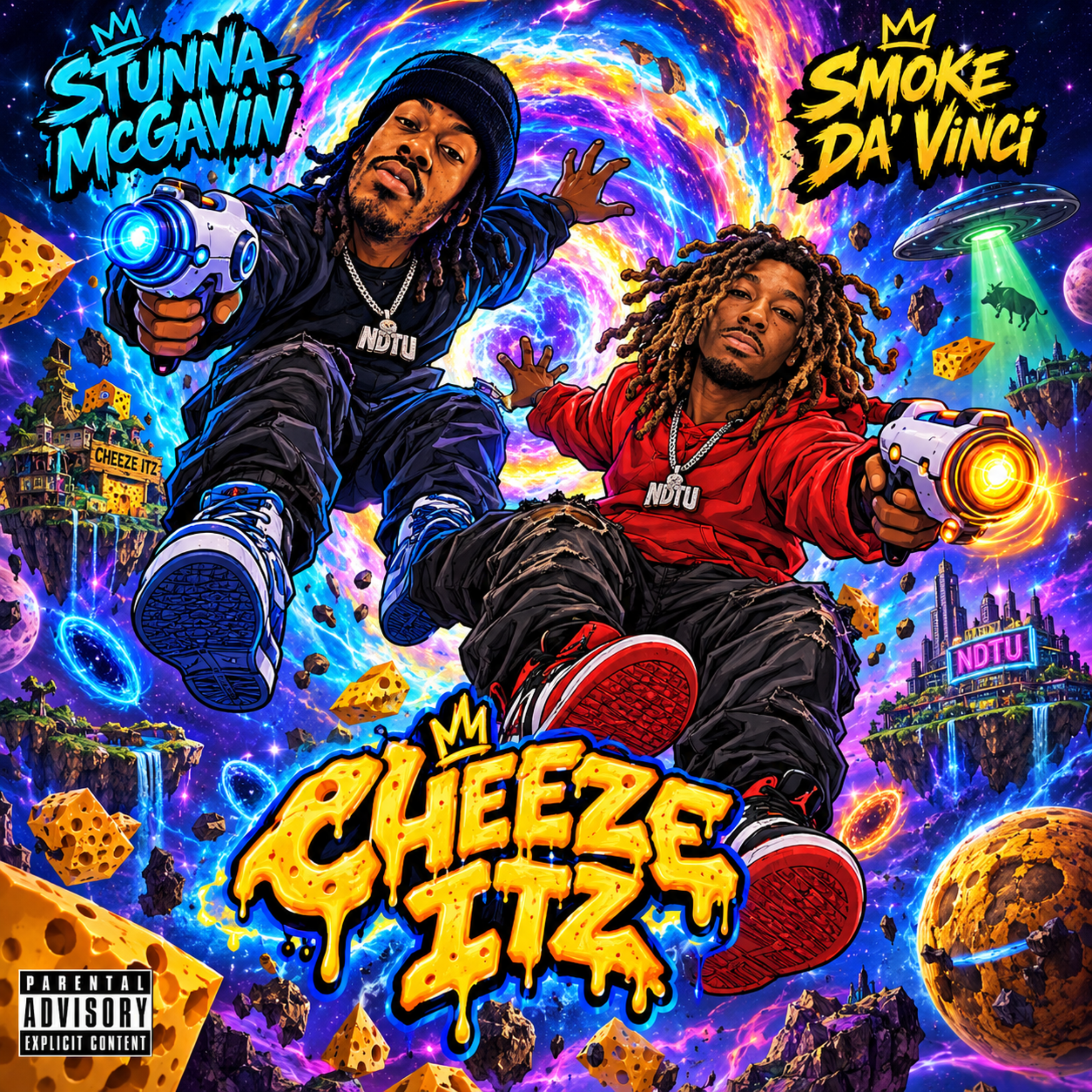 CHEEZE ITZ by Smoke Da' Vinci cover art