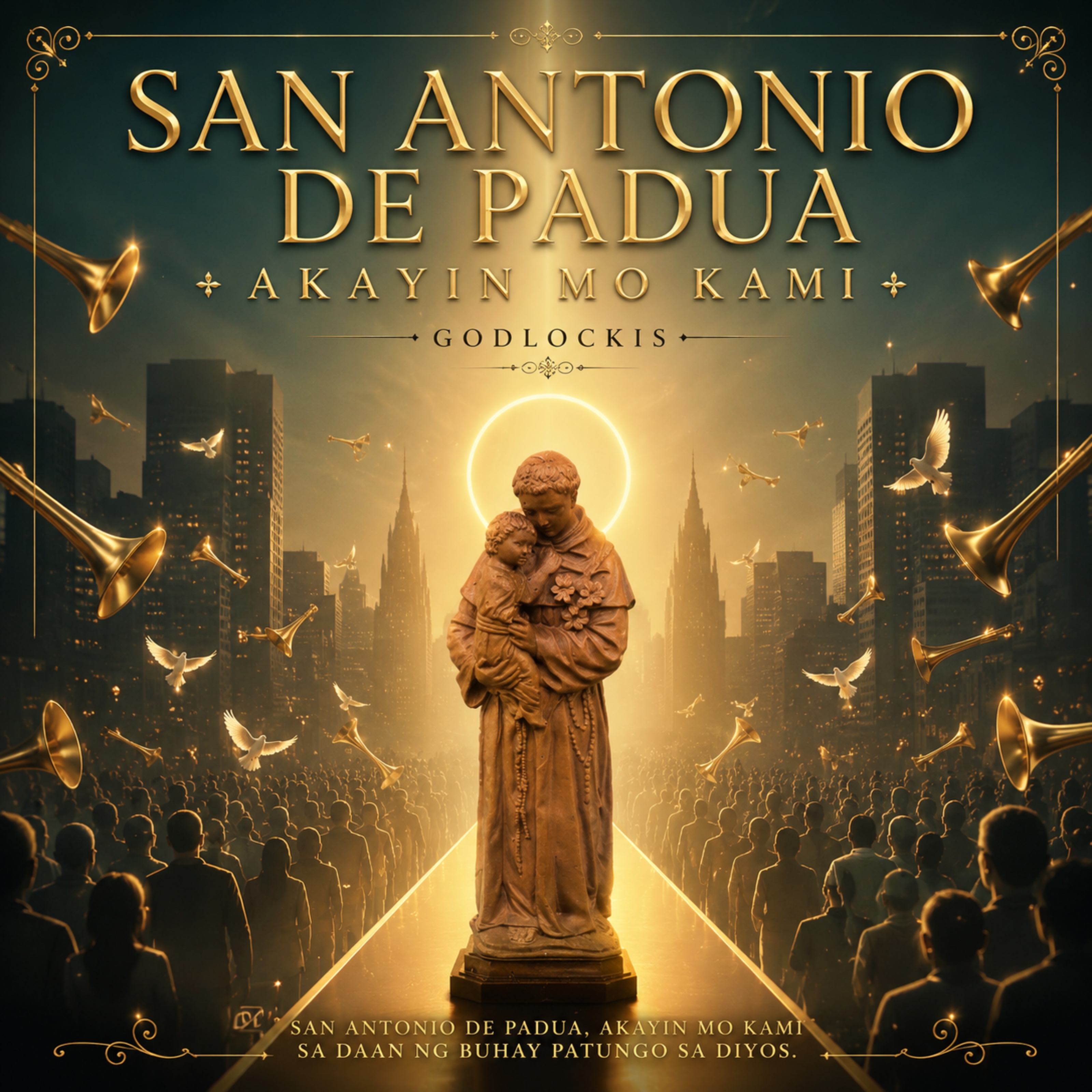 SAN ANTONIO DE PADUA AKAYIN MO KAMI by Godlockis cover art