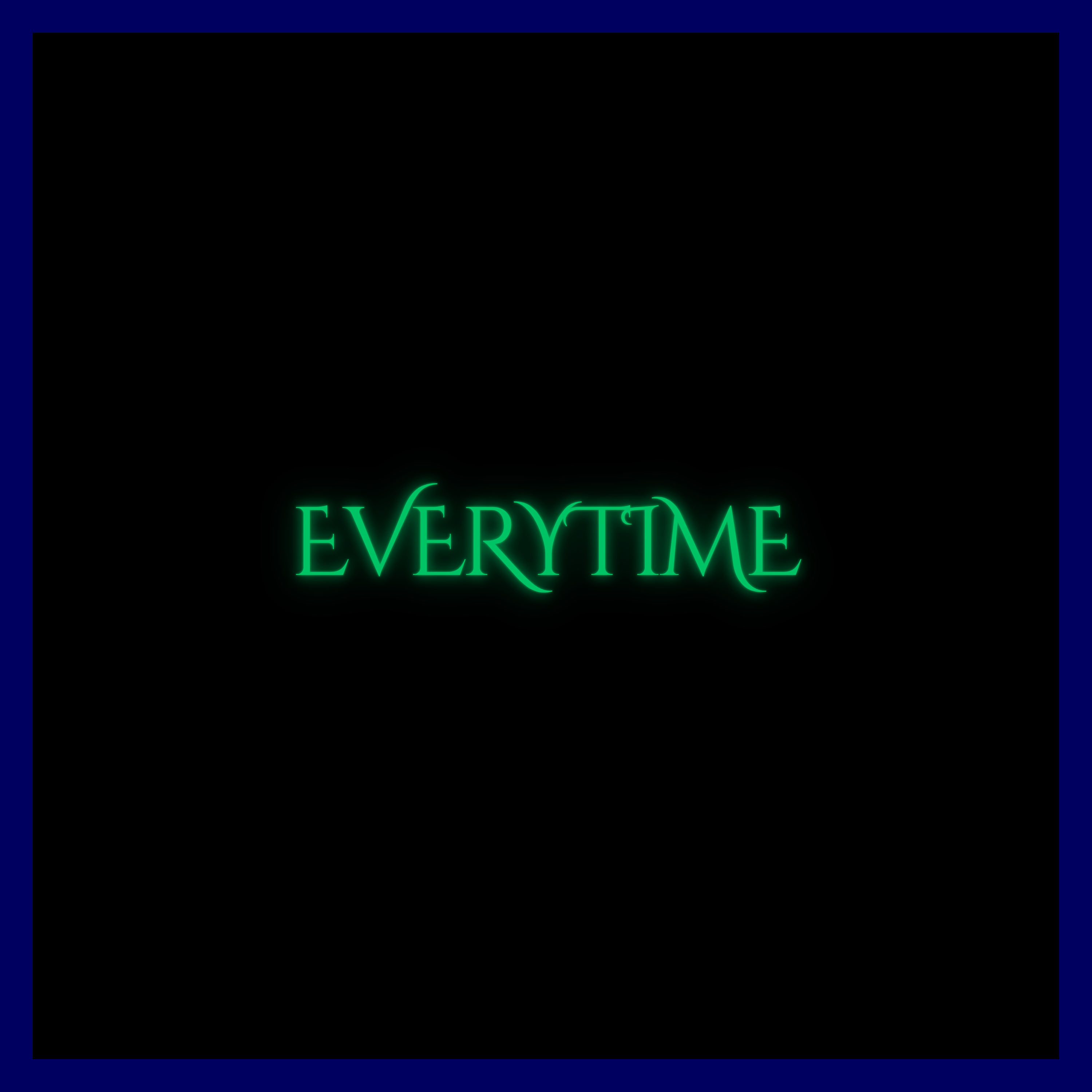 Everytime (slowed and reverb) artwork