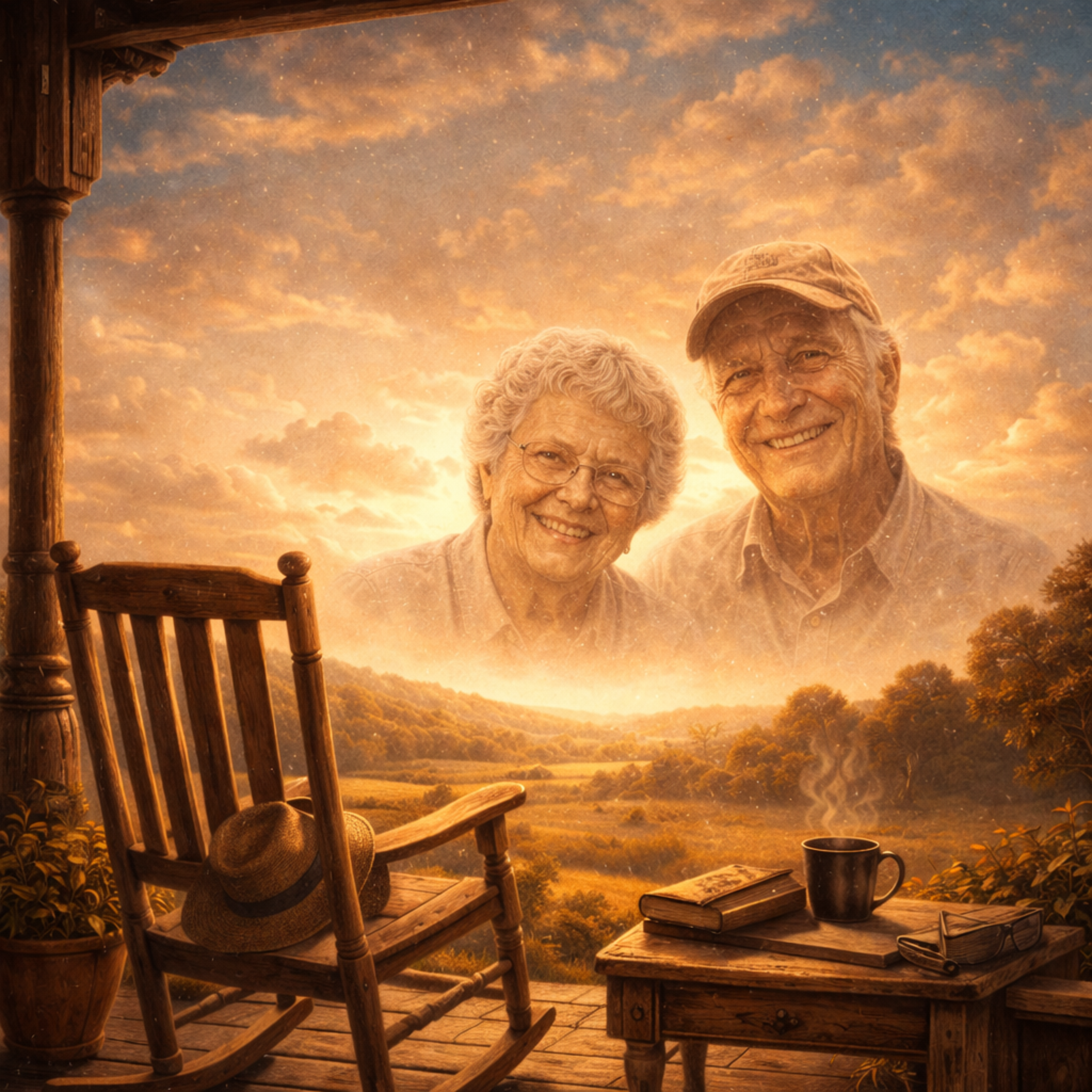 Grandma’s Prayers, Grandpa’s Hands artwork