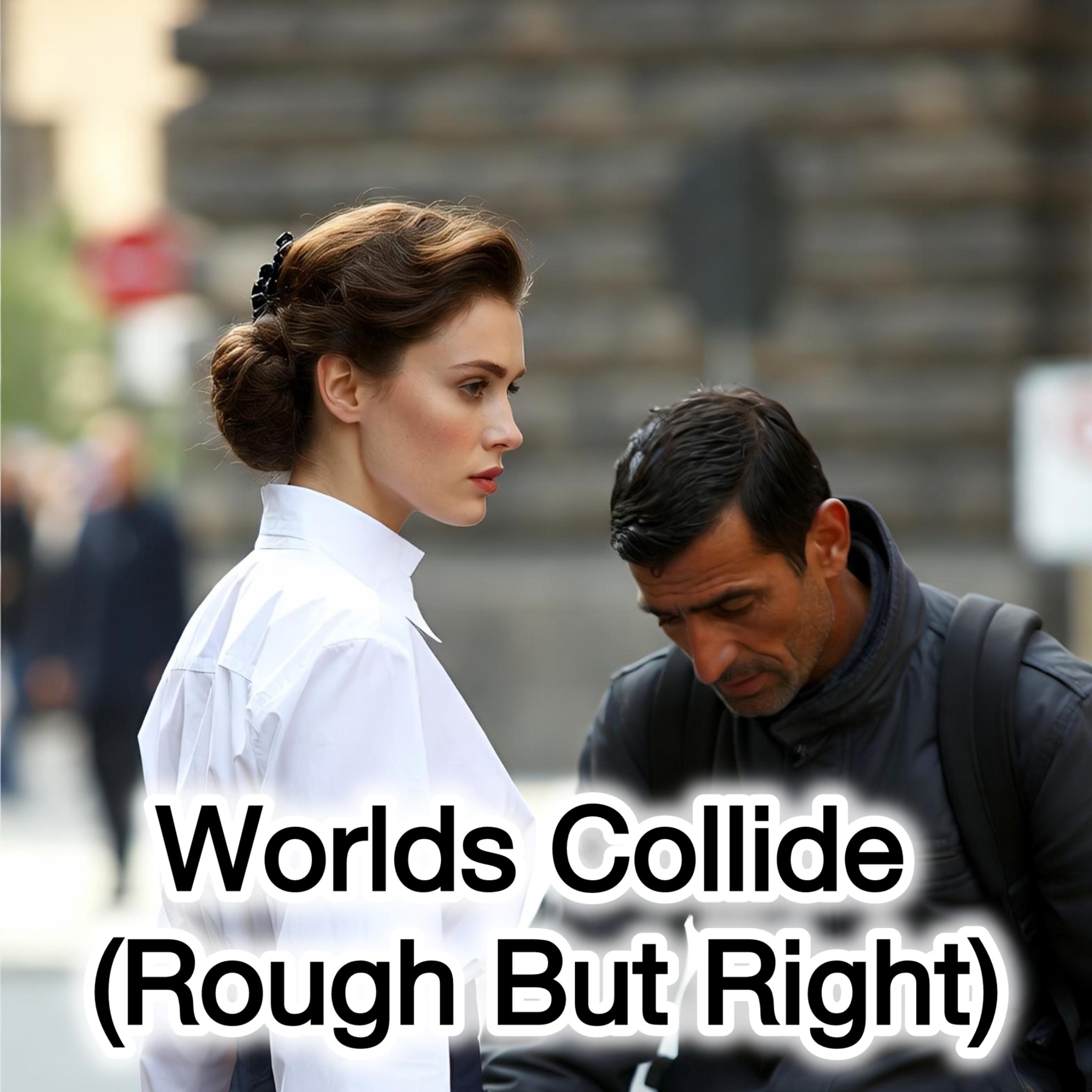 Worlds Collide (Rough But Right) by Mathew Flores cover art